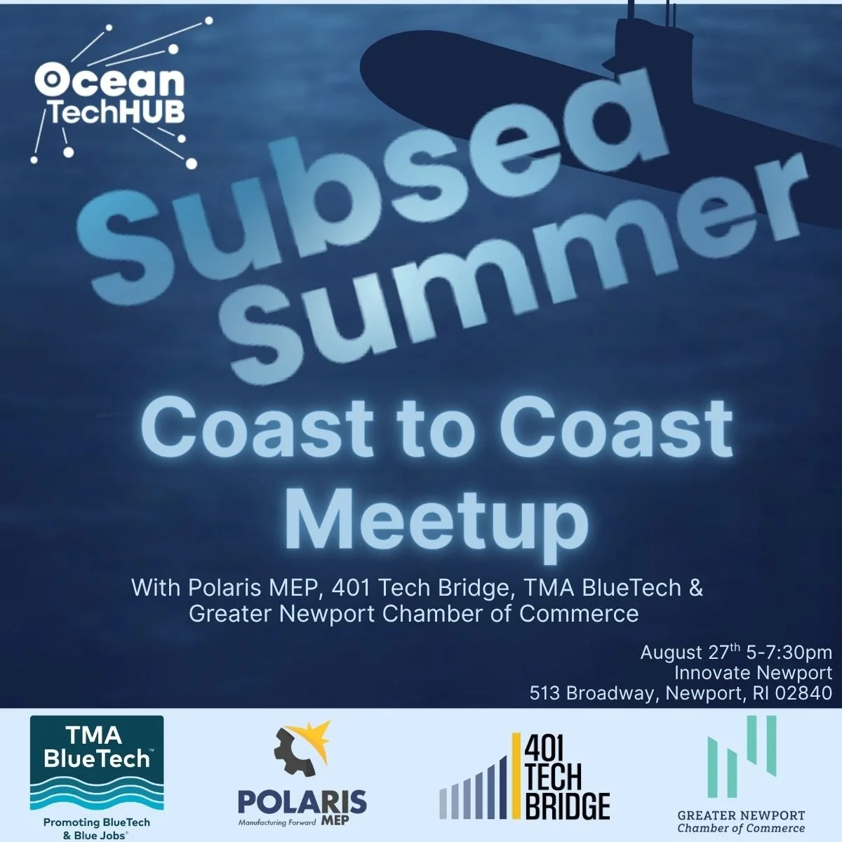 BlueTide 2025- 8/27 Pre Event Reception
