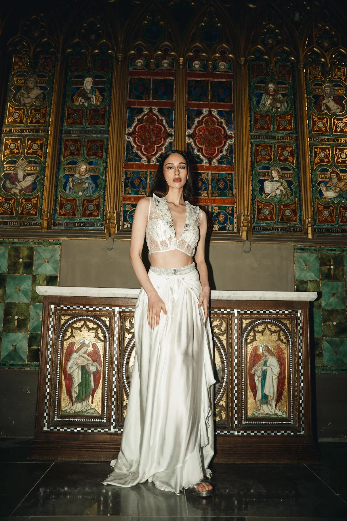 Designers- @pearlacademy
@saanjh_bysaloni
@sheersbridalboutique
@zavoirbyswarali
Photographer- @rudresh_arora
Models- @stefani.b.kostova
HMUA- @anasofia.mua
@fashionweekandthecity