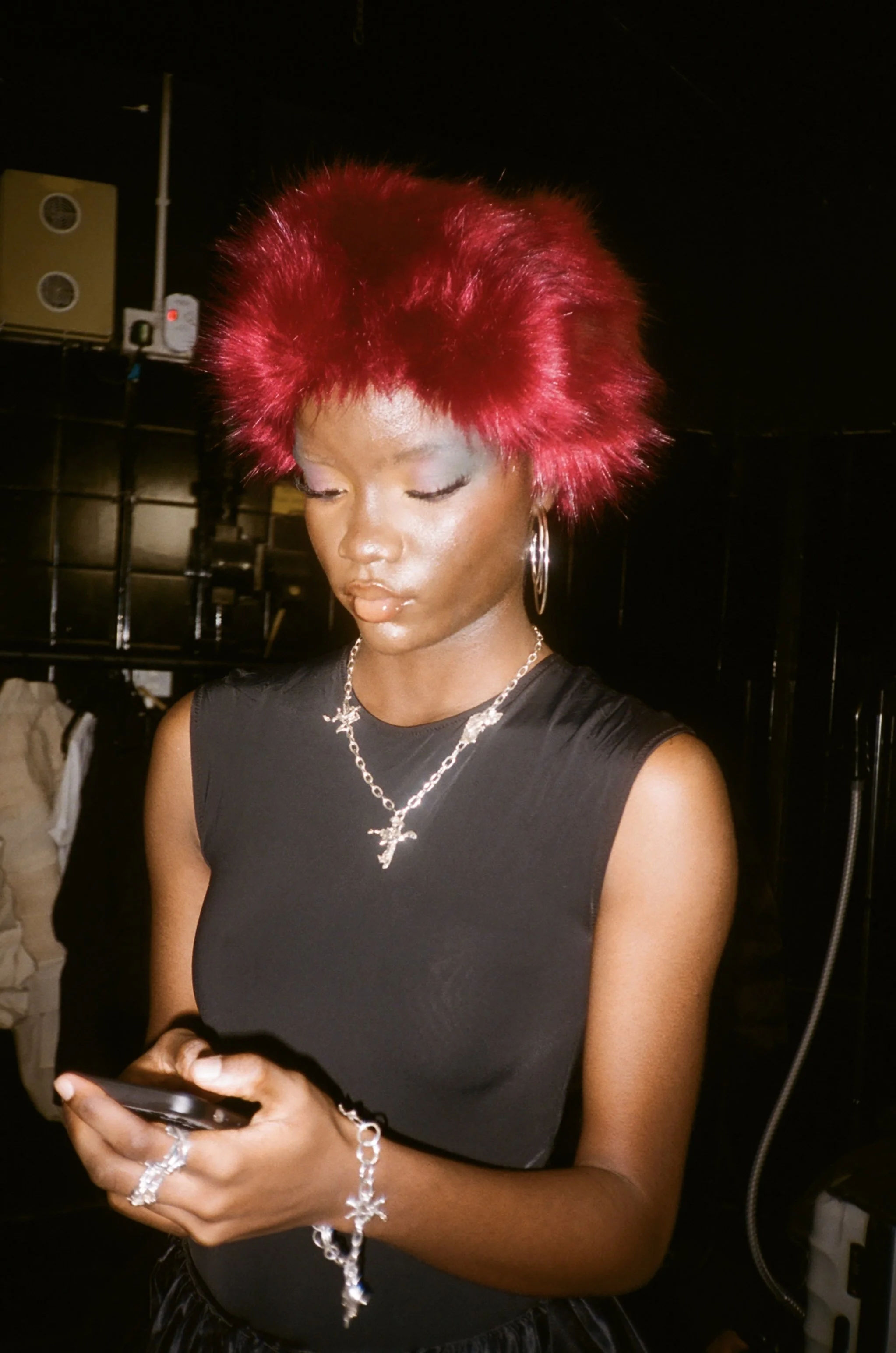 Behind the scenes 

Photo by- @hoodedwebhead

Stylist- @ilona.hzm

Styling assistant- @jadensalman

MUA- @anasofia.mua

Model- @maybellejosef