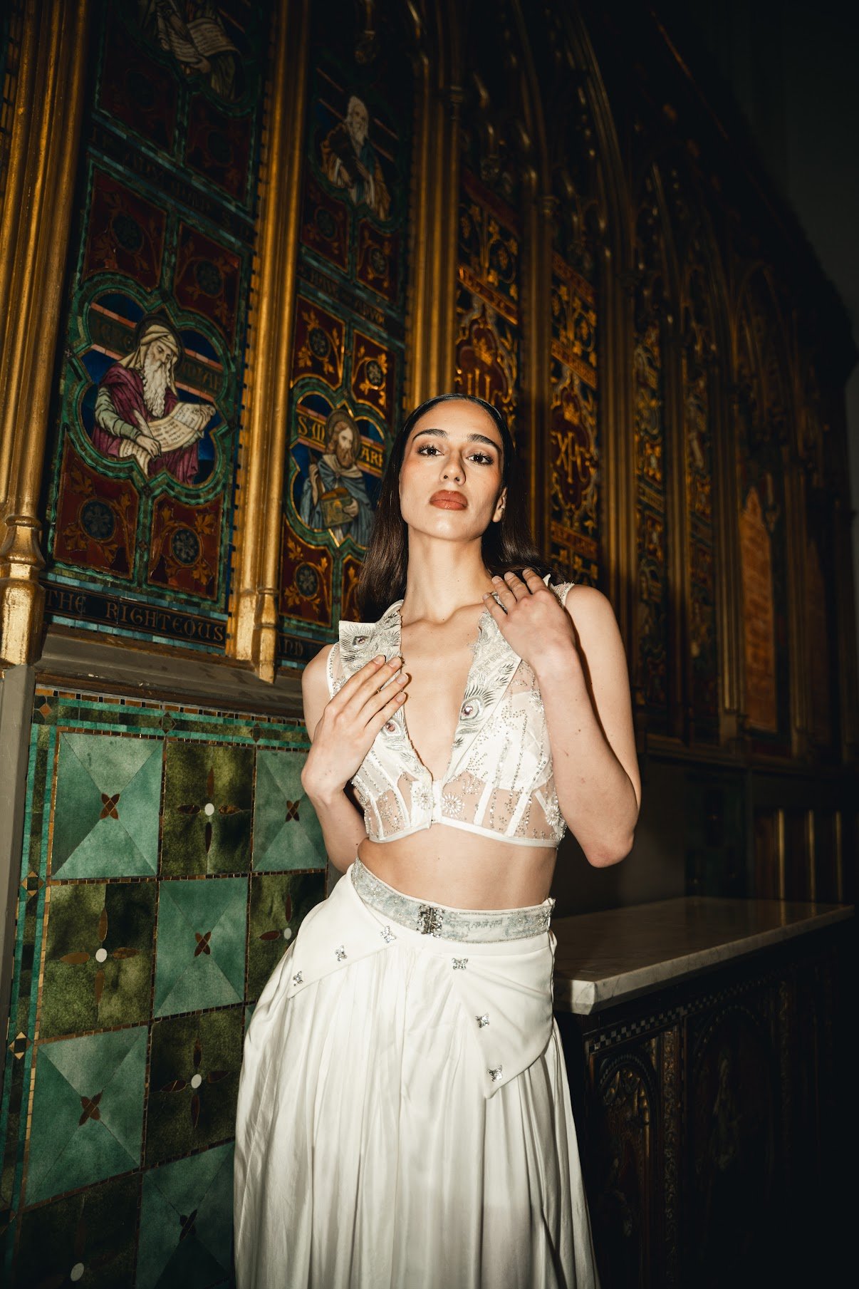 Designers- @pearlacademy
@saanjh_bysaloni
@sheersbridalboutique
@zavoirbyswarali
Photographer- @rudresh_arora
Models- @stefani.b.kostova
HMUA- @anasofia.mua
@fashionweekandthecity