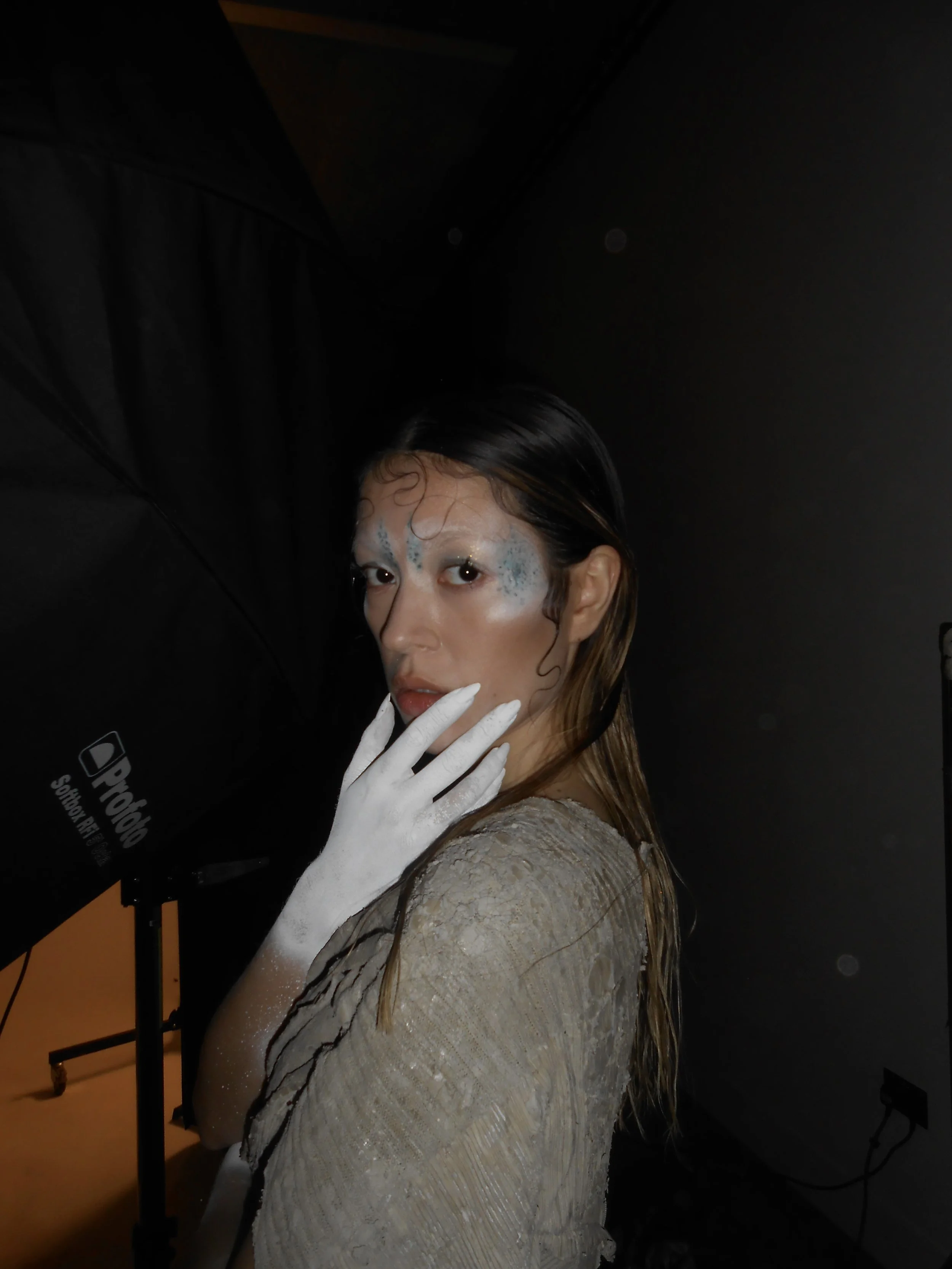 Behind the scenes
Model- @cindy.zhangyin 
Hair stylist- @anasofia.mua 
MUA- @alyona.artistry