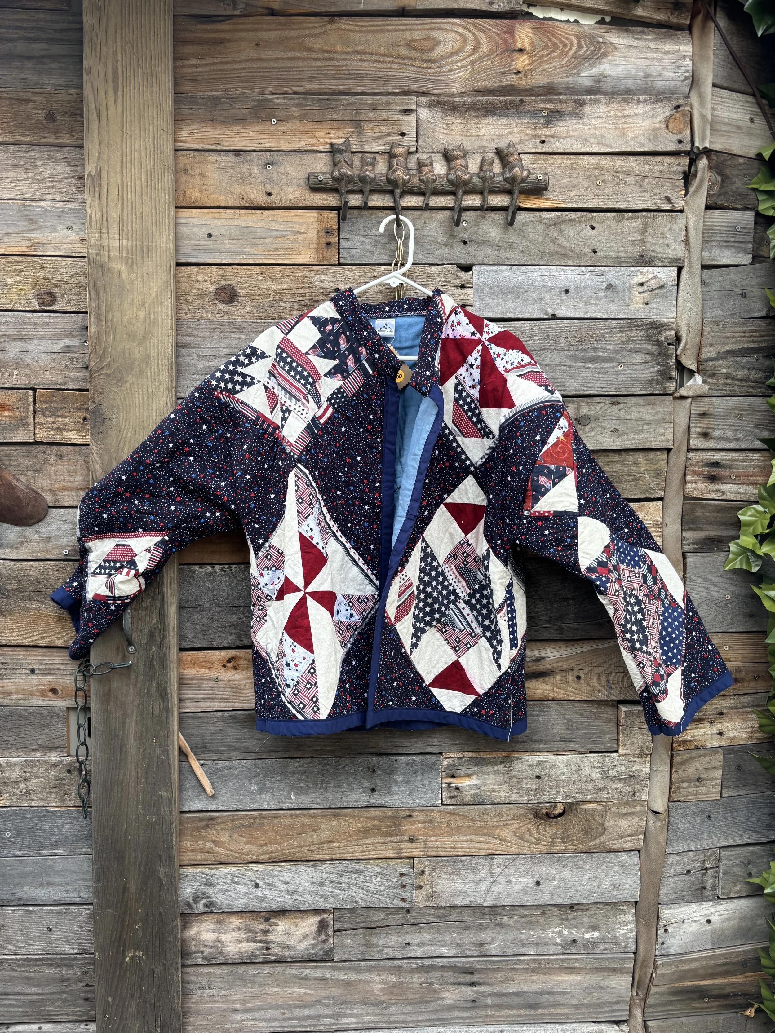Patriotic Quilted Jacket