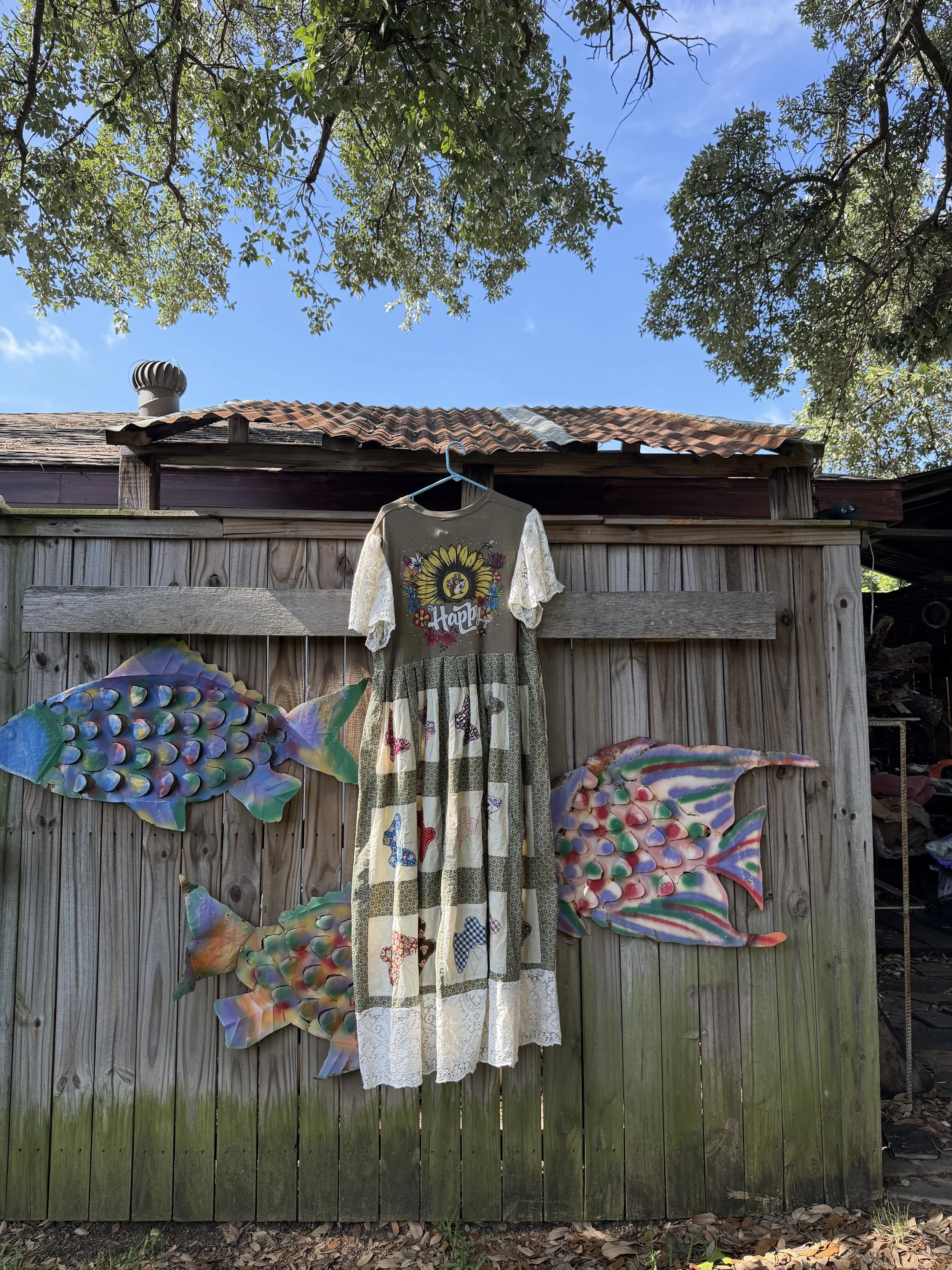 Buccee's Quilt Top Maxi Dress