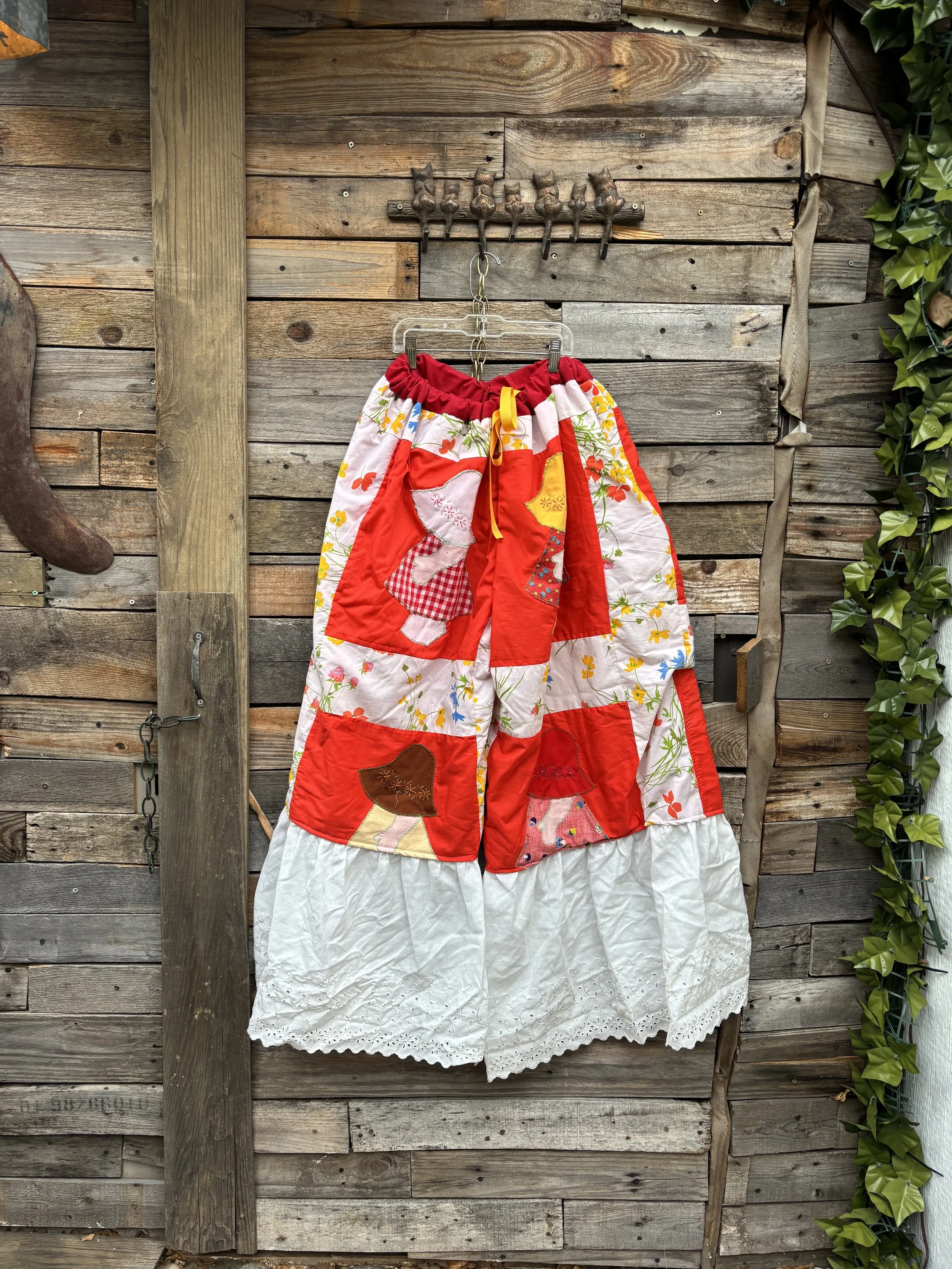 Hat Ladies Quilted Flare Pants