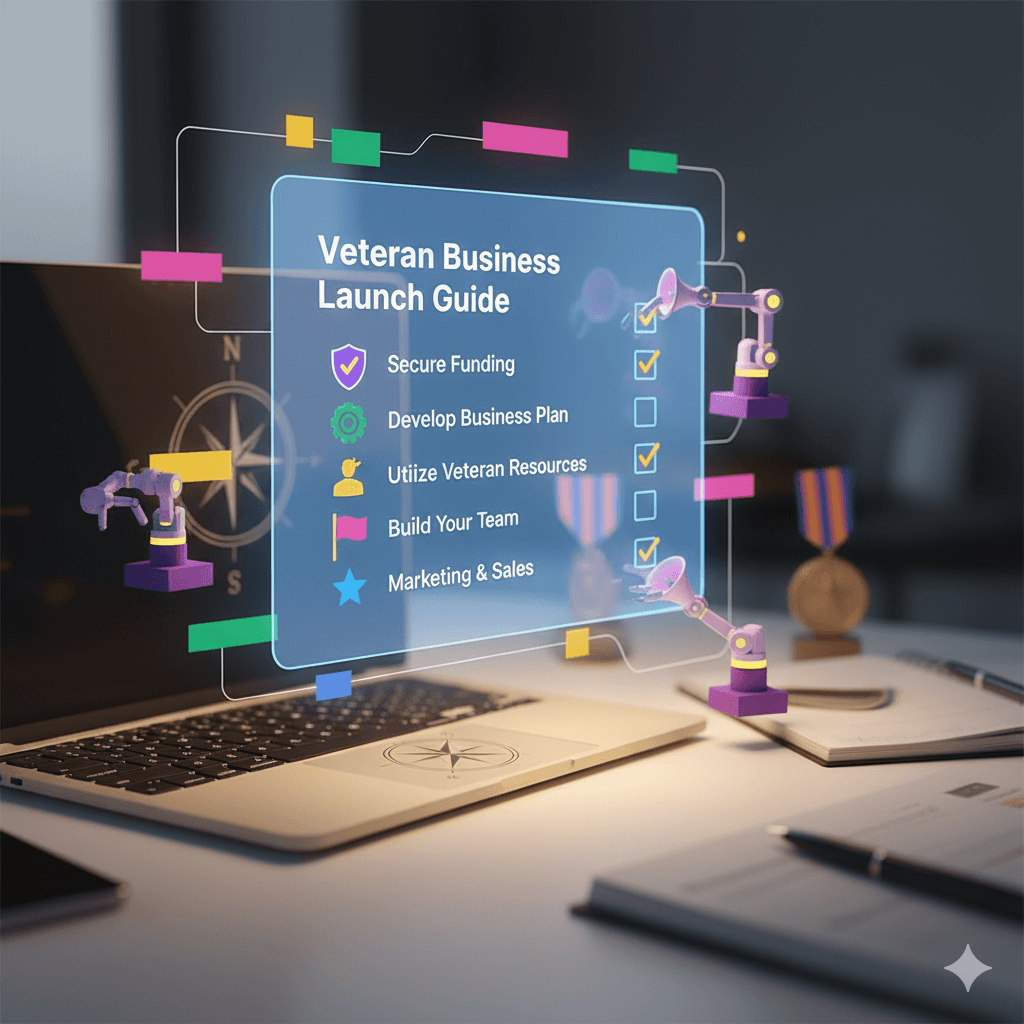 Checklist for Veterans Preparing to Start a Business: A Step-by-Step Guide
