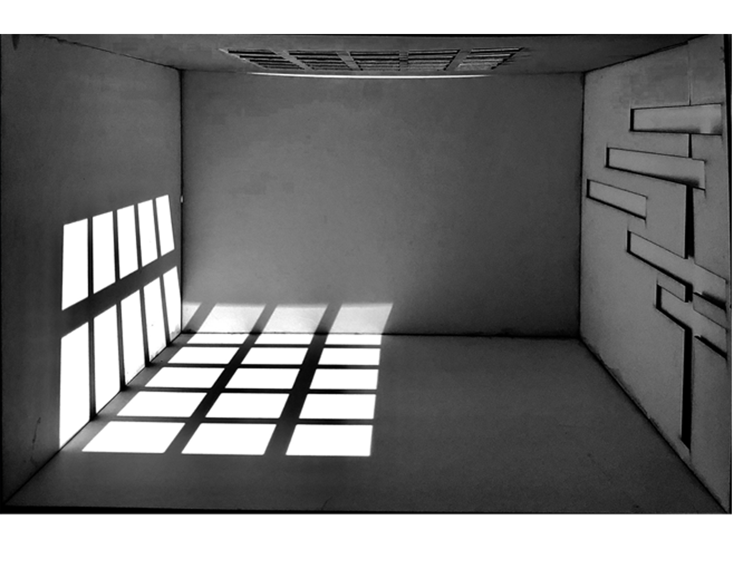 Light Model of skylight - Auditorium Space