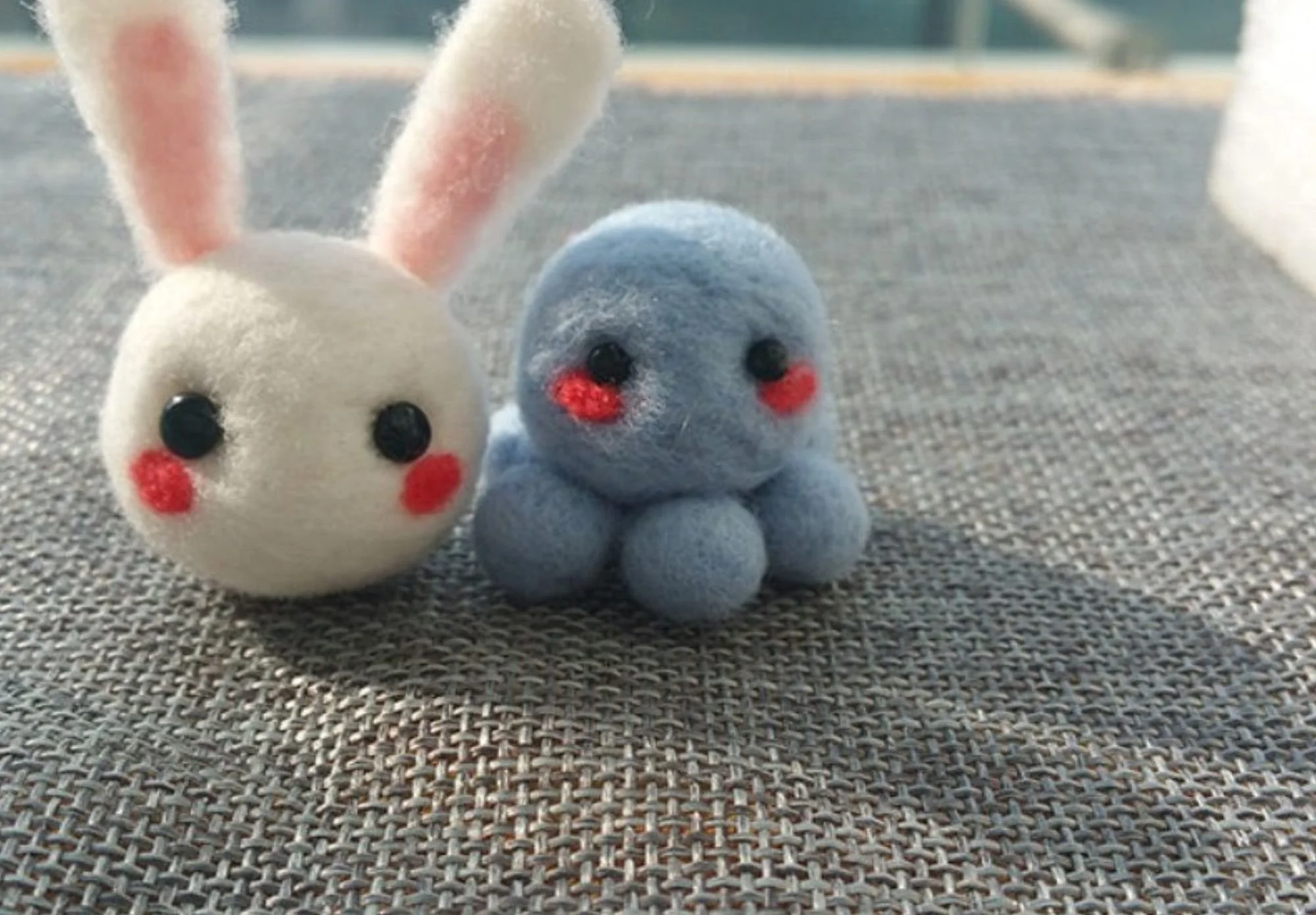needle felted animals