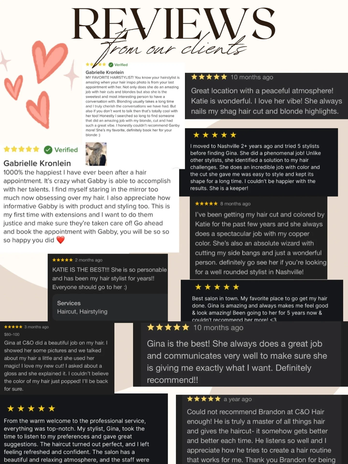 🖤 Your reviews help others find us and we couldn&rsquo;t be more grateful for everyone who has taken the time to let others know about their experiences with us!  If you&rsquo;ve visited us drop a note we&rsquo;d be so appreciative! 🥰
https://g.pag