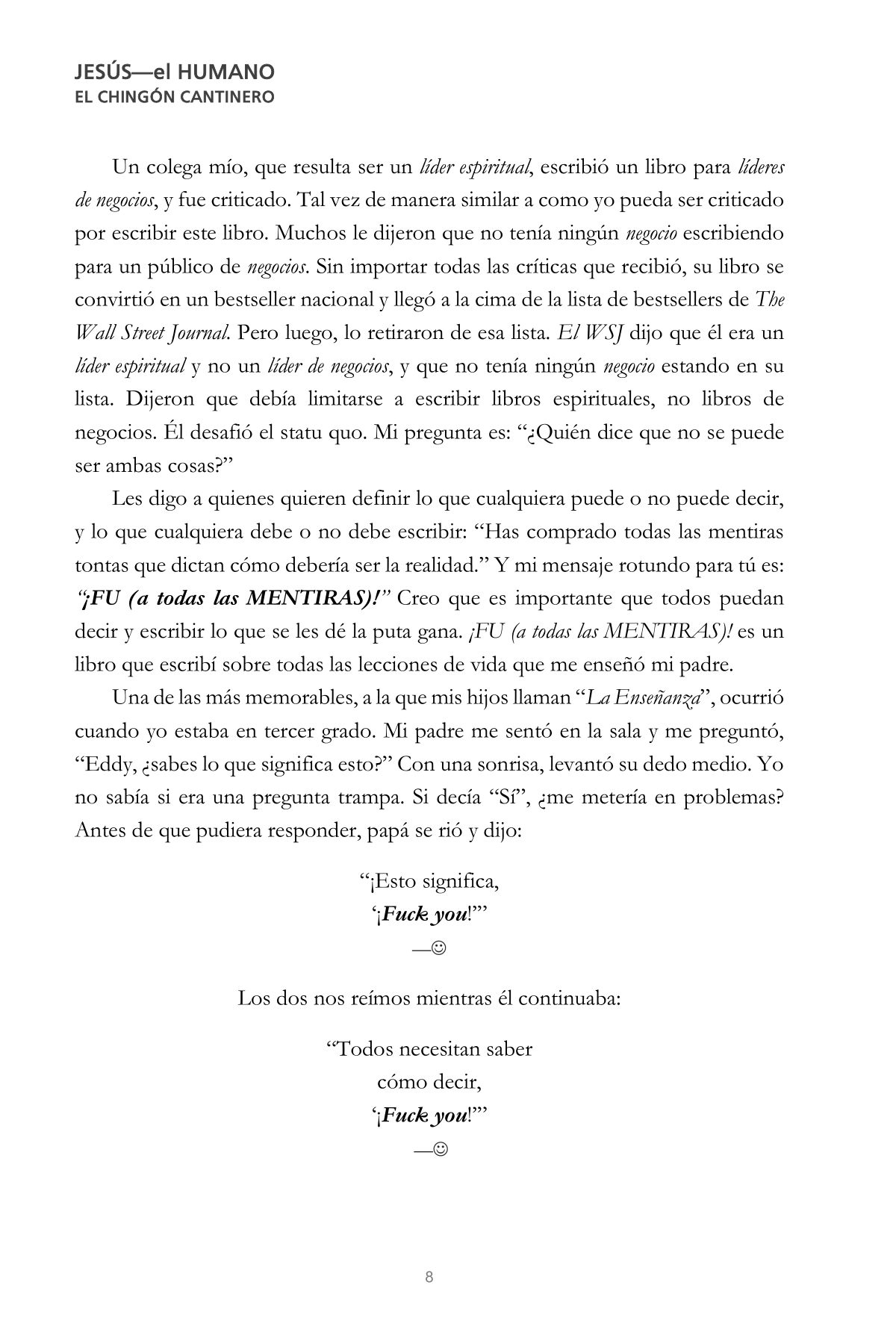 CHINGÓN 8