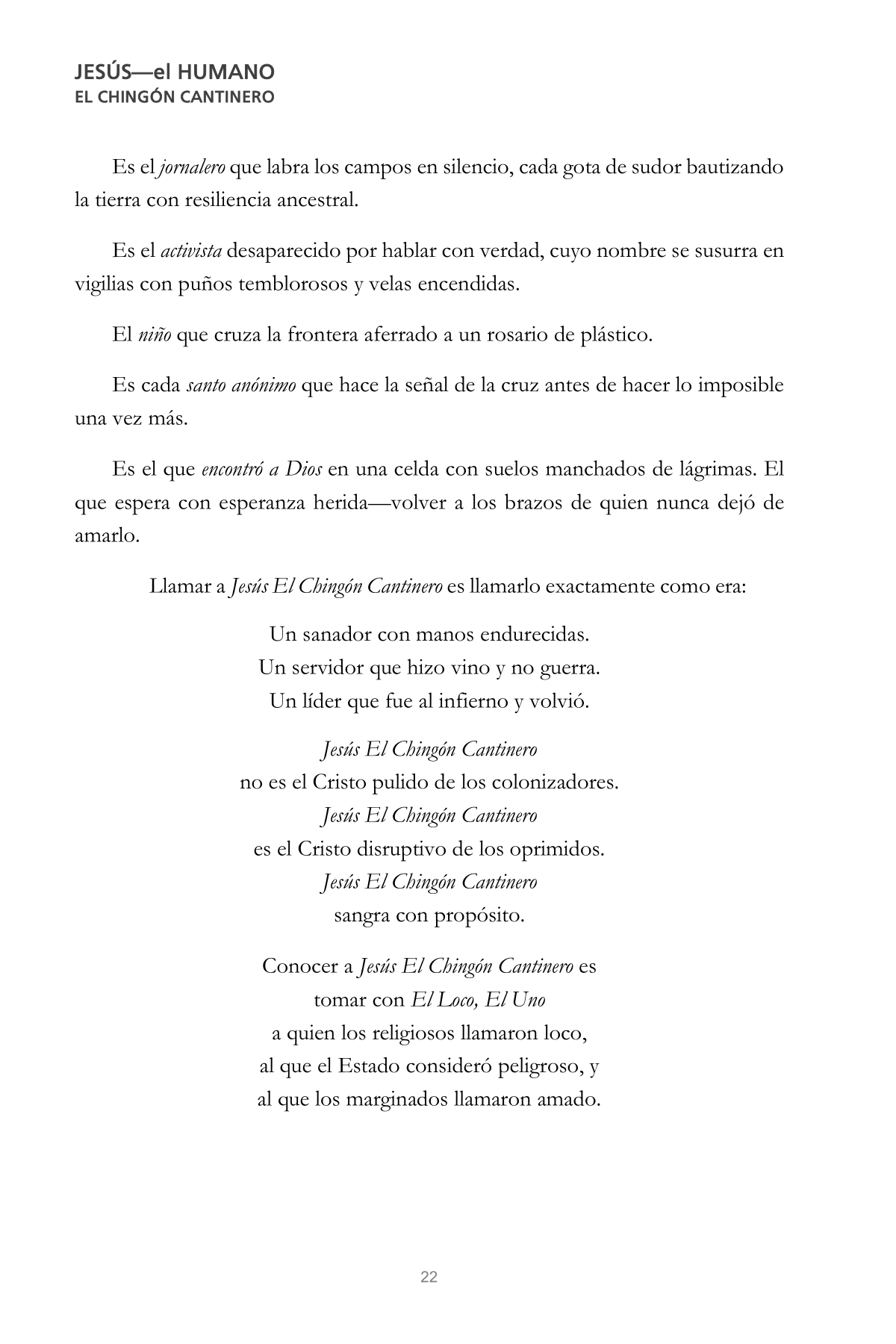 CHINGÓN 22