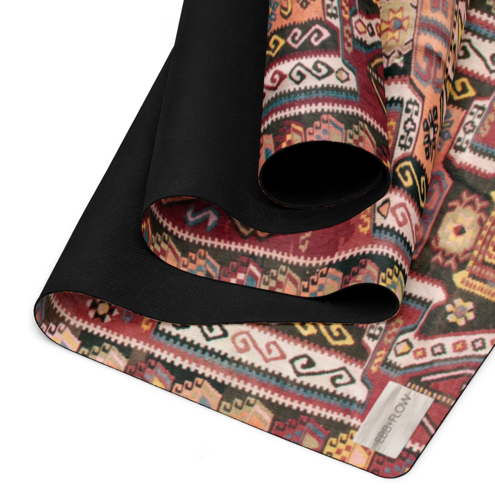 Eursa Microsuede Kilim Yoga Mat — Ebb+Flow hot yoga