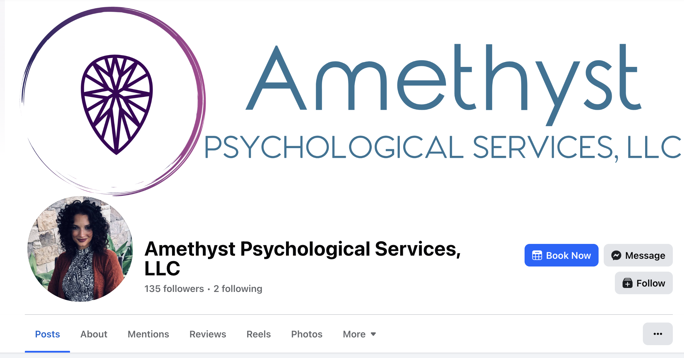 Amethyst Psychological Services - Social Media