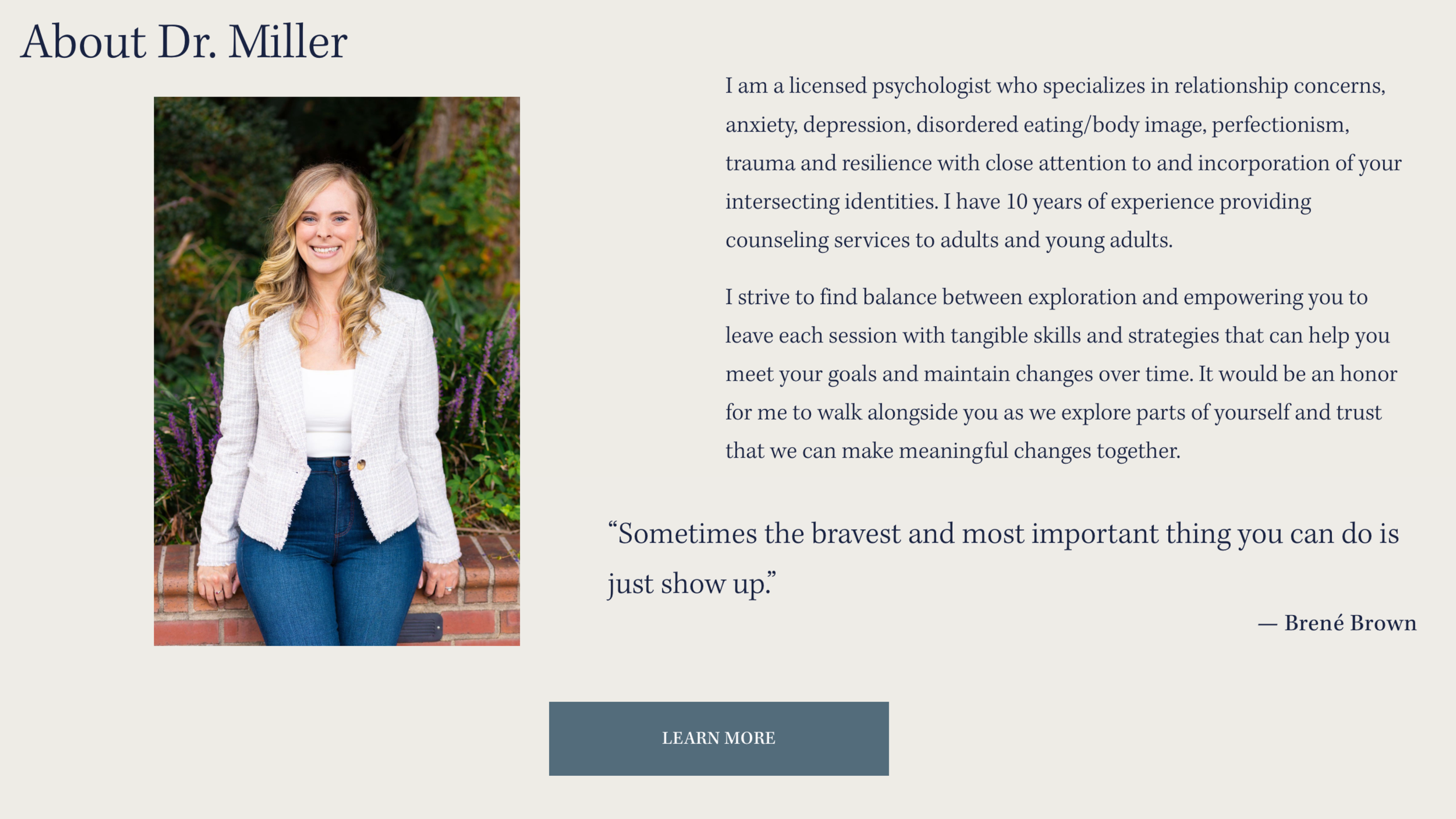 Dr. Amelia Miller