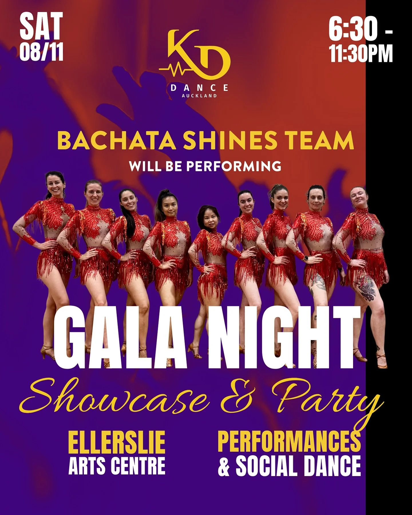 Introducing our incredible dancers who will performing at our Gala Night - Showcase &amp; Party coming up on the 8th of November.

✨Performer Spotlight - KD Bachata Shines Team ✨

KD dance is extremely proud to bring you our very first bachata shines