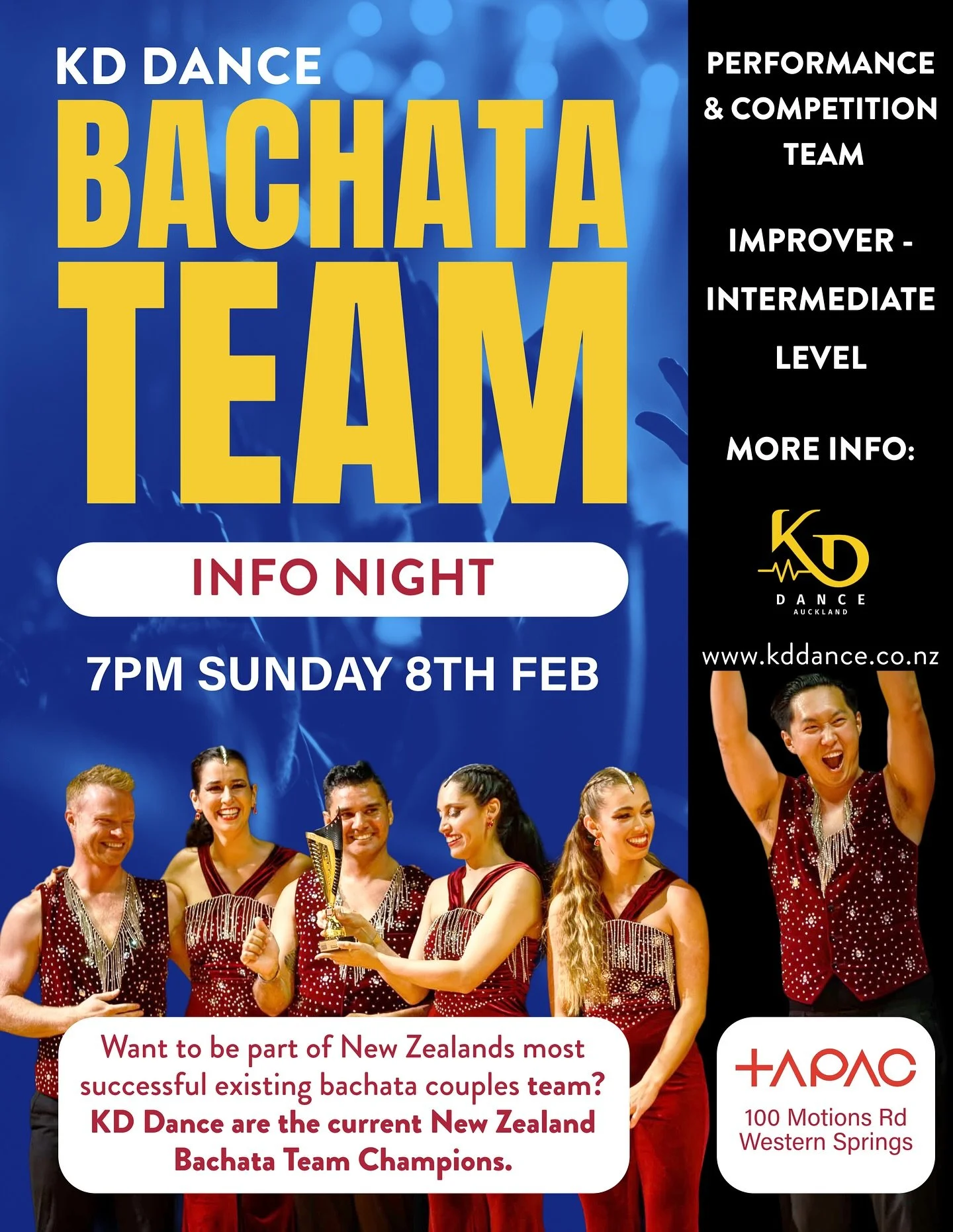 Want to be part of a KD Dance performance team? We&rsquo;ve got two new choreographies coming your way, come along to our info night for all the details 💃🏼 

Salsa On2 Couples Team: Choreographed by Latin American &amp; Chilean champions @jariannyv