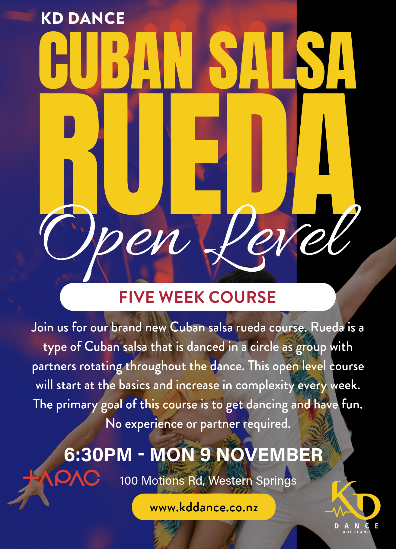 Final Term - Cuban Salsa Rueda - Open Level Course