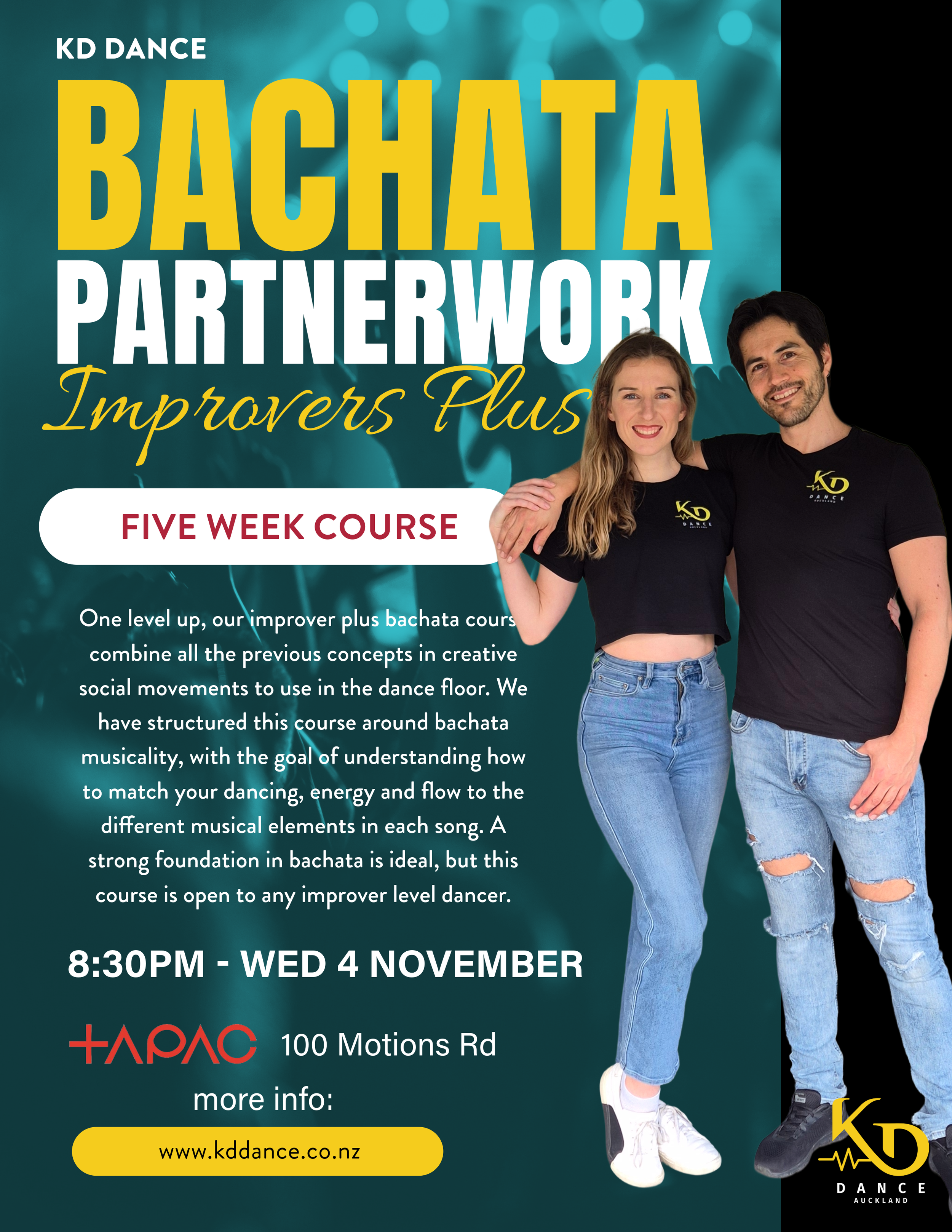 Final Term - Bachata Partnerwork Improvers Plus Course