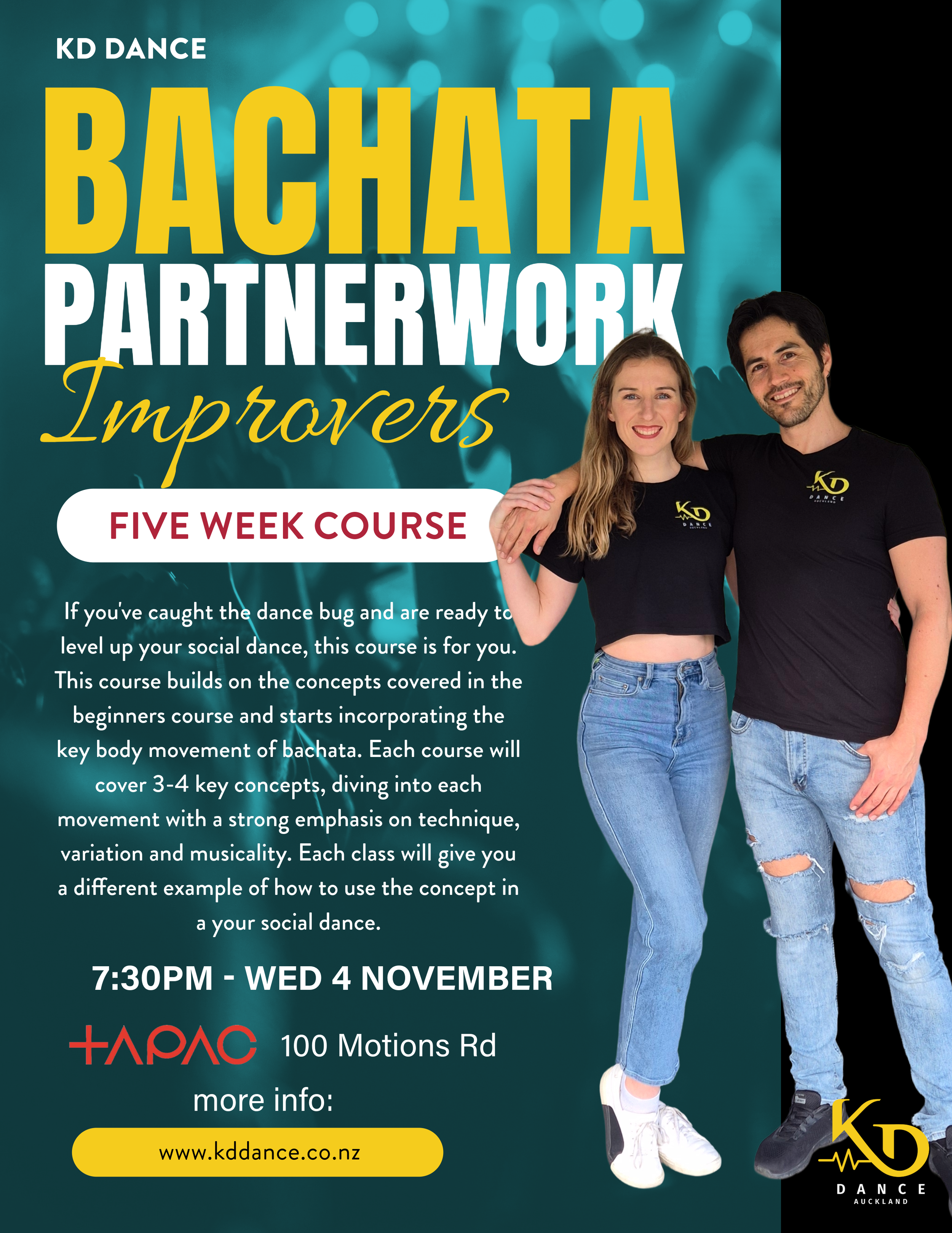 Final term - Bachata Partnerwork Improvers Course