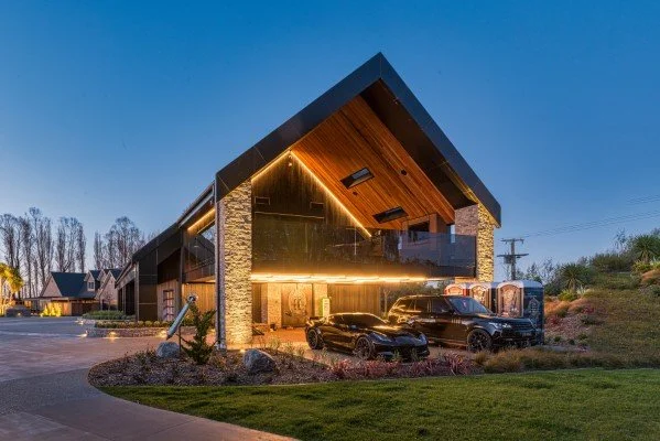 Senna Developments built this award winning 'Man Cave'  located in Lincoln, Christchurch and Selwyn building projects.