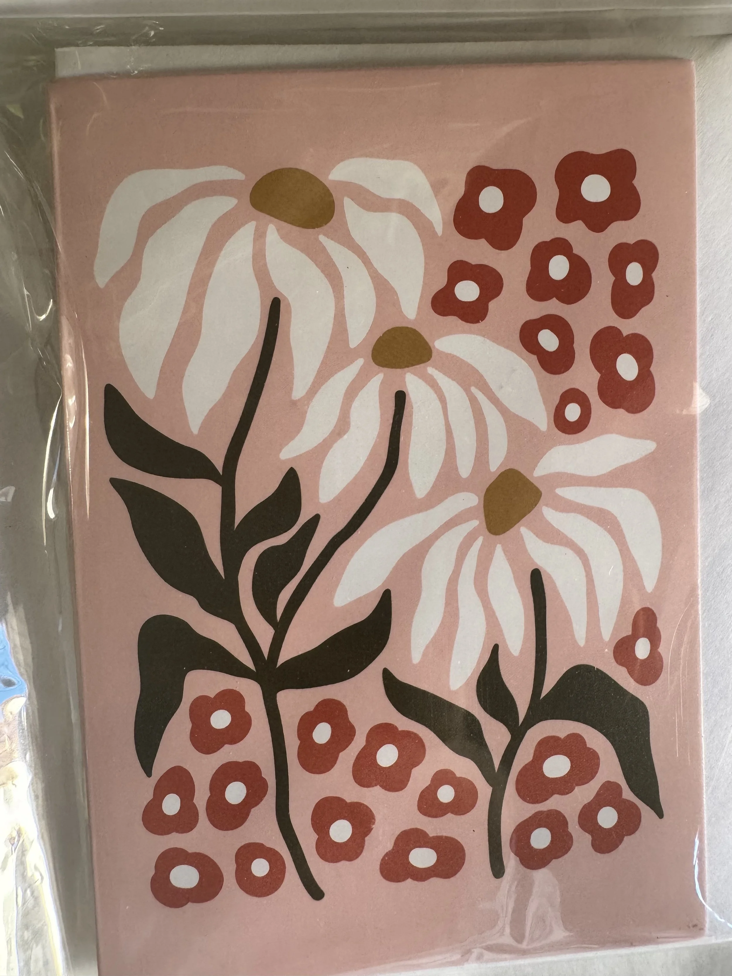 Seed Card - light pink