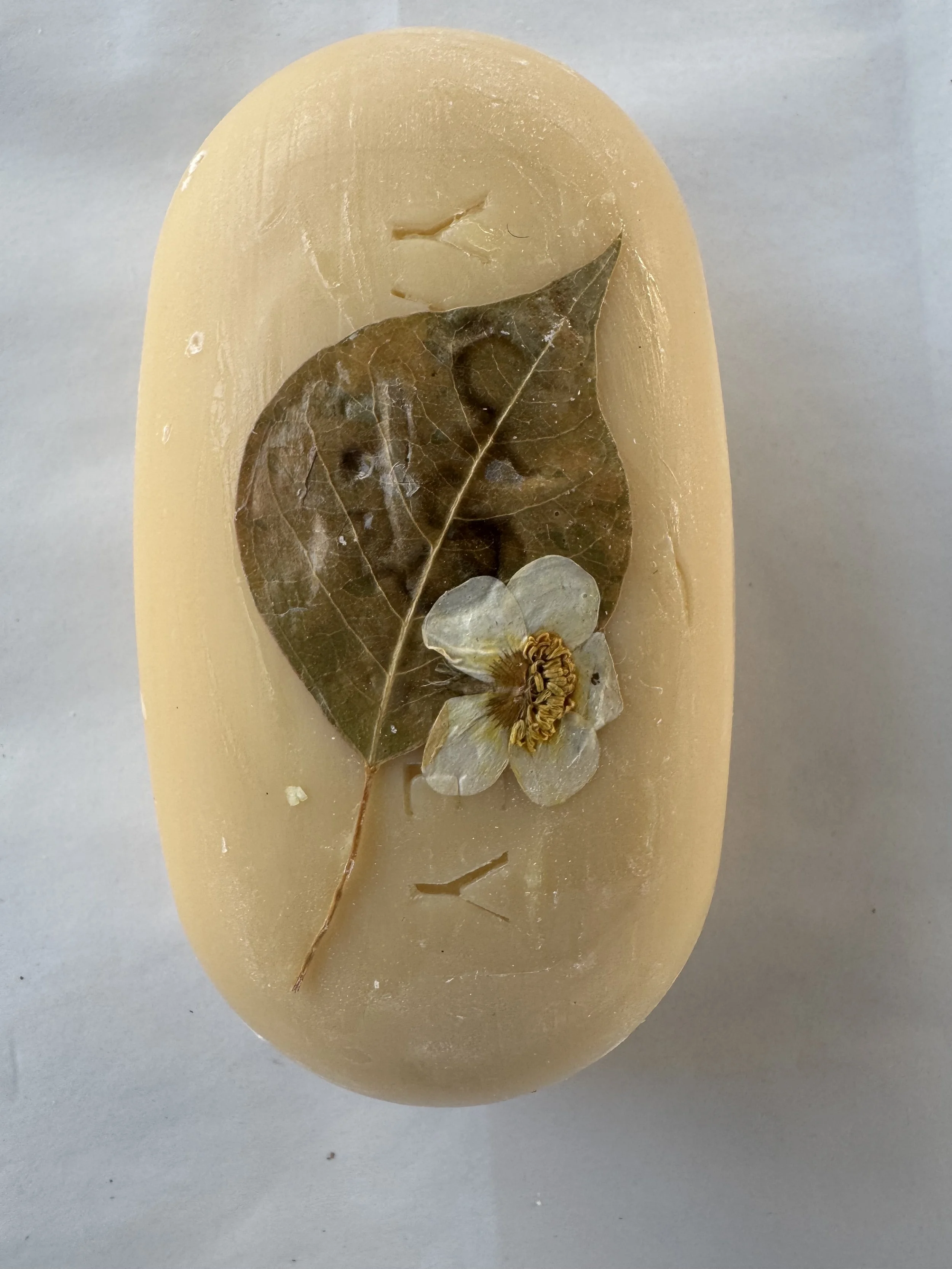 Floral Soap - orange