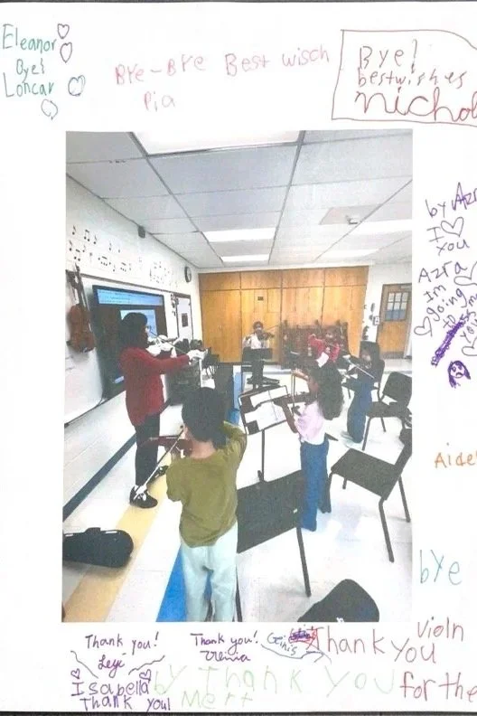 W.S. Mount Elementary 3rd Grade Violin Lesson