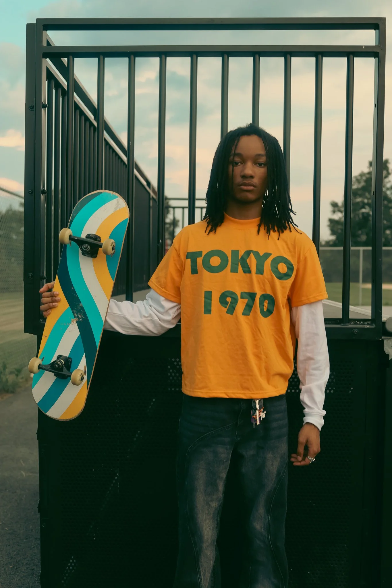 Tokyo 1970 Single Layer Skater Long Sleeve