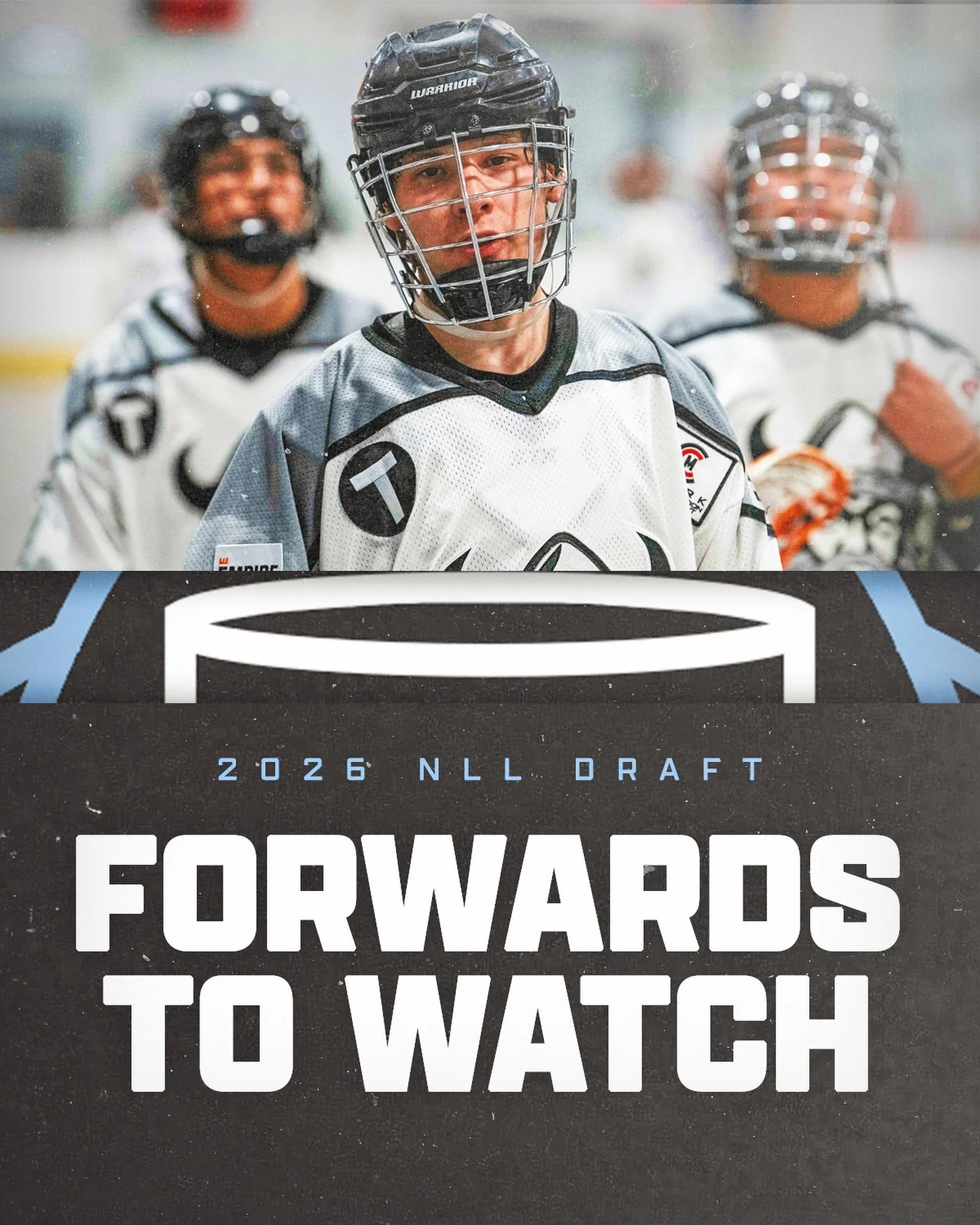 With three offensive players vying to go first overall, and some franchise-altering talent up front, the 2026 @nll Draft is going to be stacked up front ⏳

Let&rsquo;s take a look at the top Forwards available in this year&rsquo;s class

🔗 in Bio to
