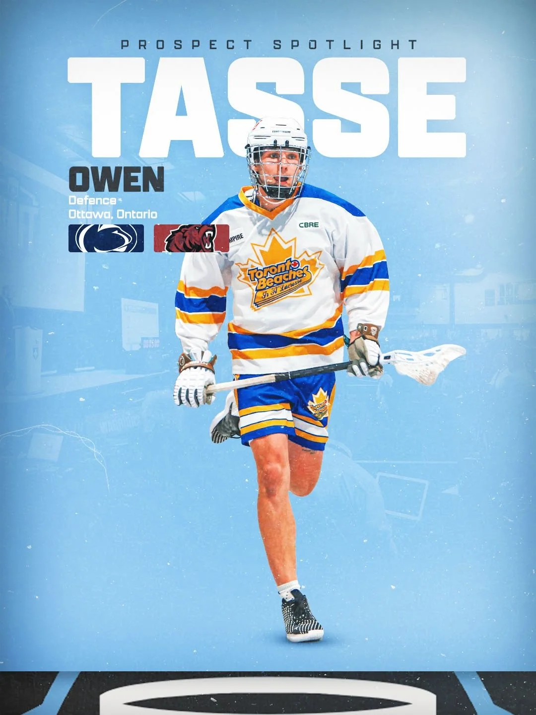 A defensive pillar who can get out and sting teams in transition, @owentasse will be well worth the wait for whichever team selects him in the 2026 @nll Draft