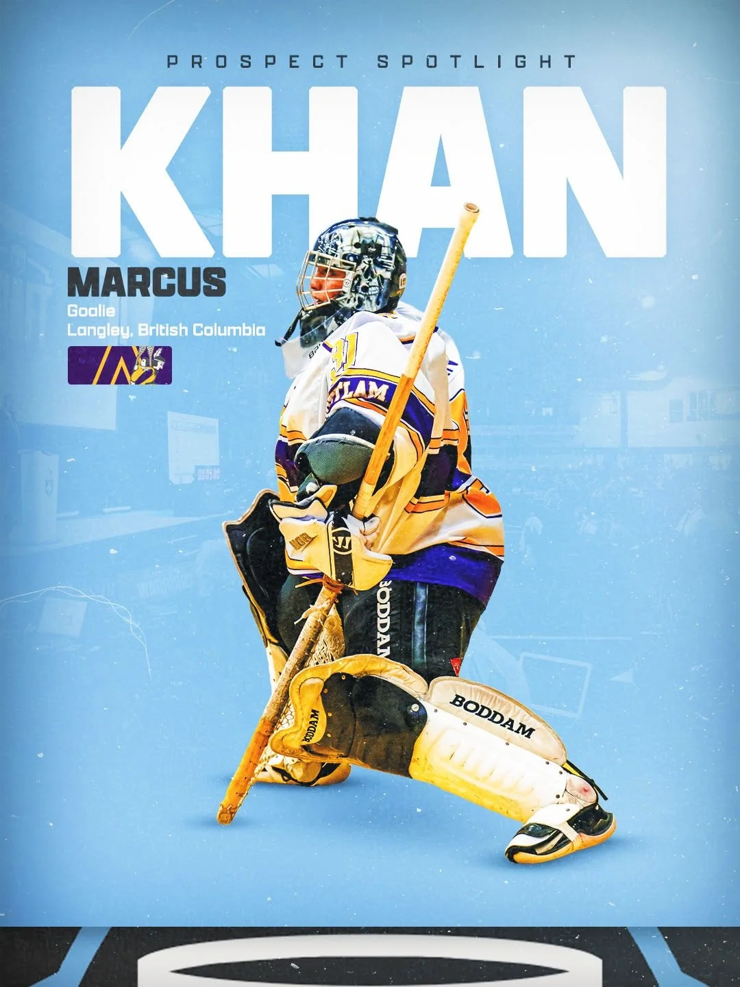 After declaring for the 2026 @nll Draft, @marcuskhan.30 is looking to follow his brother and be one of the top goaltenders off the board ⏳