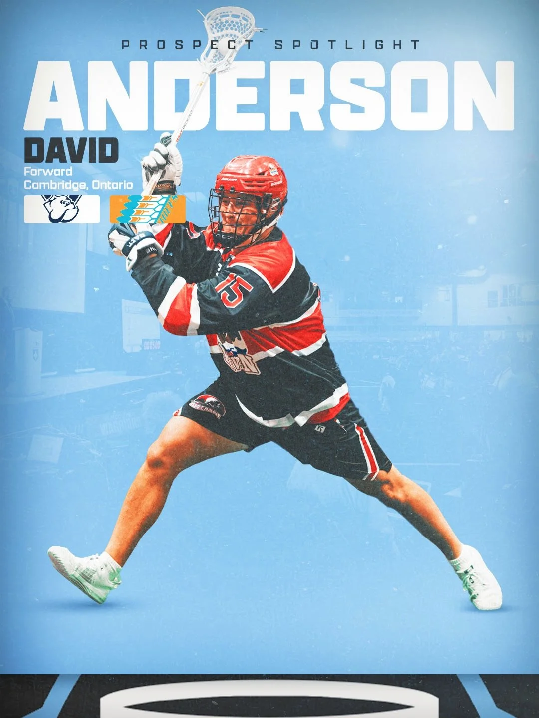 A proven producer at every level he&rsquo;s played in, @15anderson has cemented himself as a first-round talent in the 2026 @nll Draft ⏳