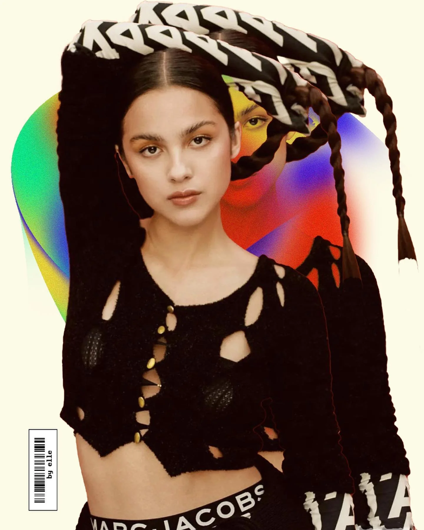 @oliviarodrigo #photoshop #adobe #oliviarodrigo #sour #brutal #good4u #edit #gradient #graphicdesign #poster photo by @josefinasantos