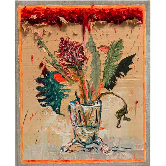 Maurício Adinolfi |
Planta n. 07 (Série Botânicas), 2025.
Óleo sobre linho, 30 x 24 cm.
R$ 7.913,43