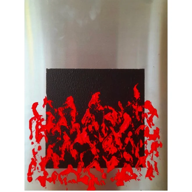 Fábio Tremonte |
Black Square um filme tropical [em chamas], 2026.
Acrílica e tinta serigráfica s/ placa de alumínio.
40 x 30 cm.
R$ 4.621,50