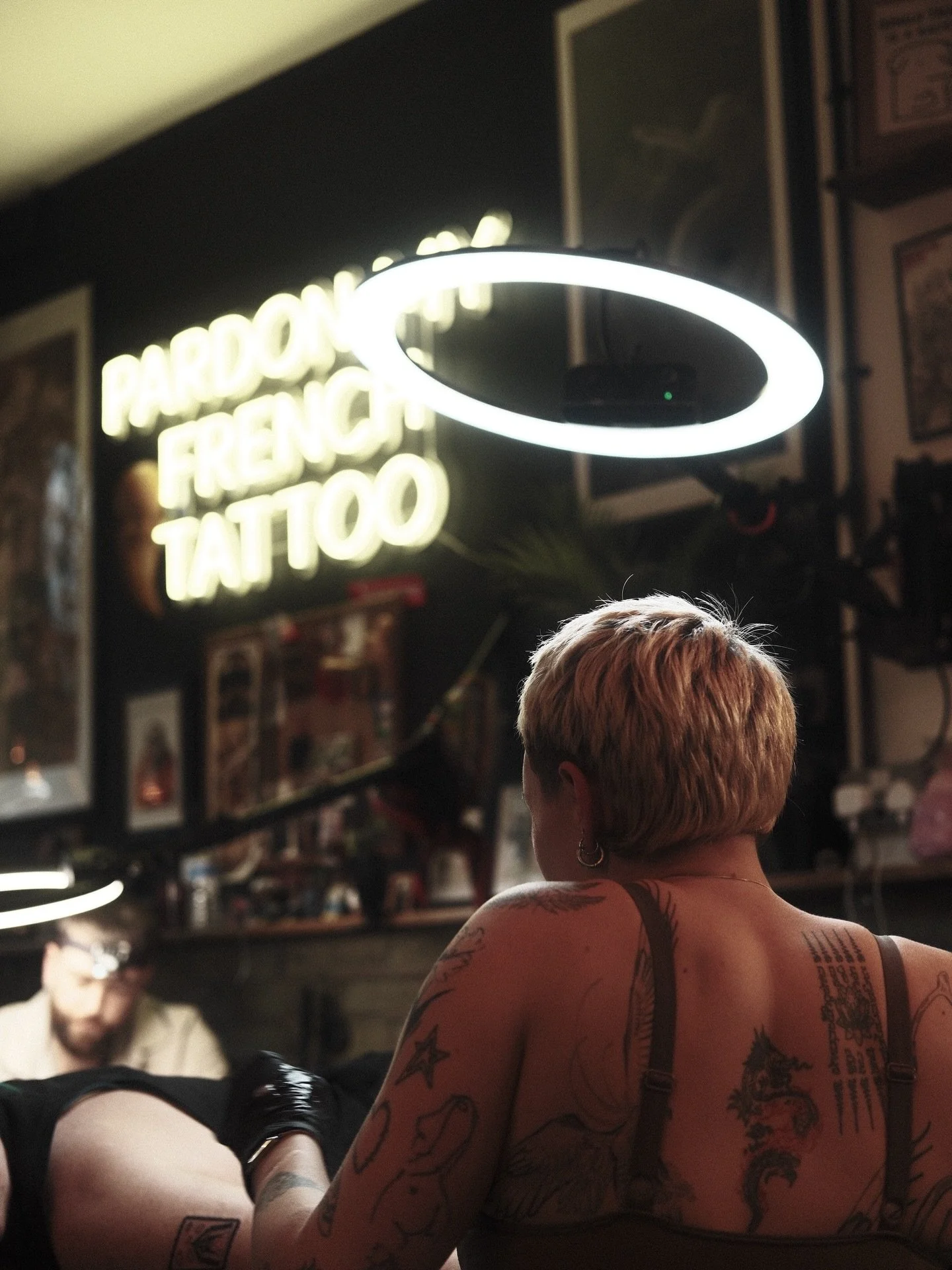 Lil throw back to last week when we had @myb_ink with us and it was an absolute delight✨ Hopefully she&rsquo;ll come back and we haven&rsquo;t scared her off 🫣🤣 check out her work if you haven&rsquo;t already xox