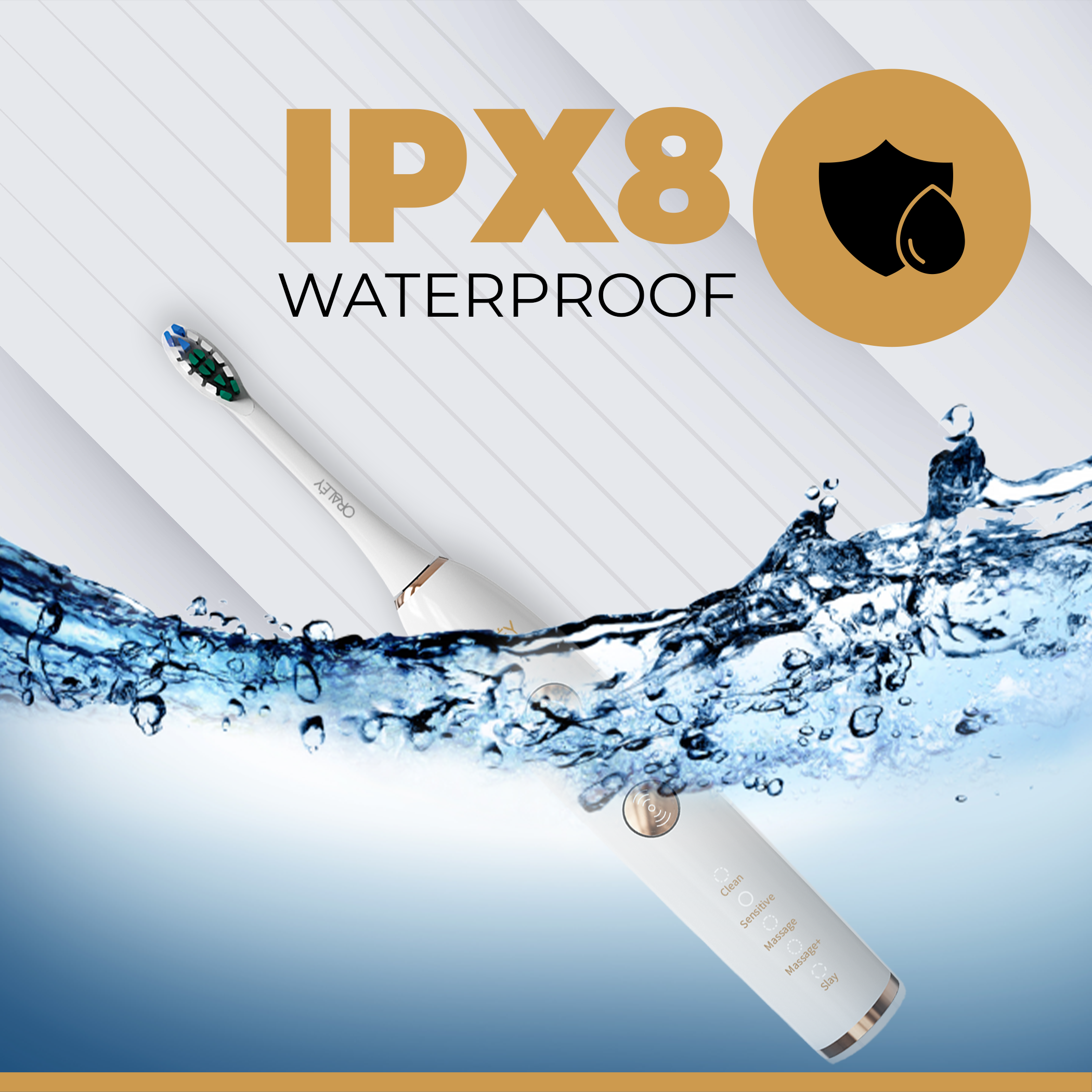 waterproof electric toothbrush