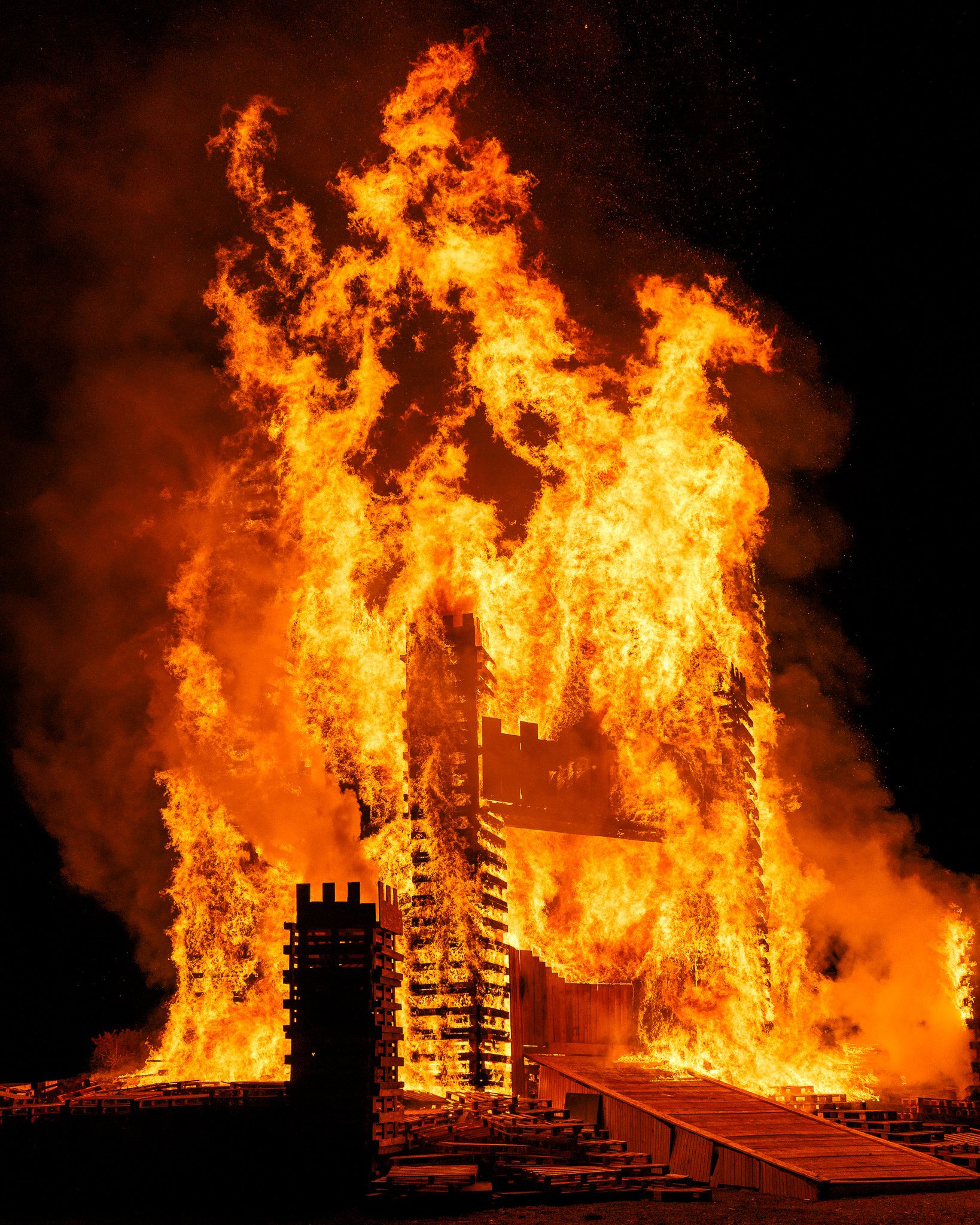 Buergbrennen (or burning of the fortress)