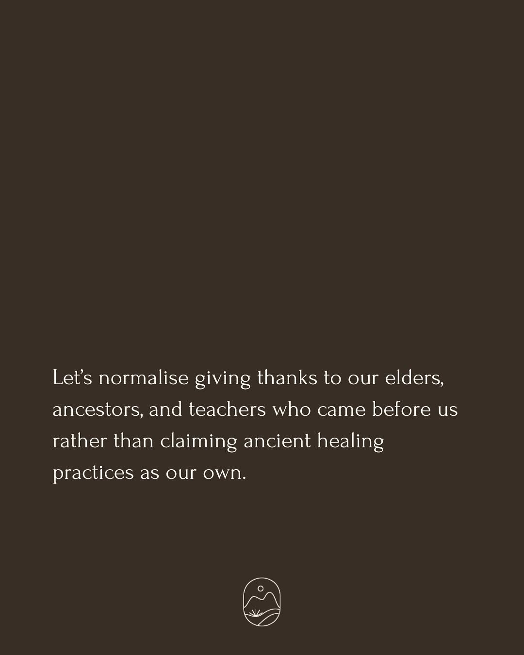 We are just going to leave this here for you&hellip; 

Let us know what you would like to normalise in the comments below. 

🌱🤍
