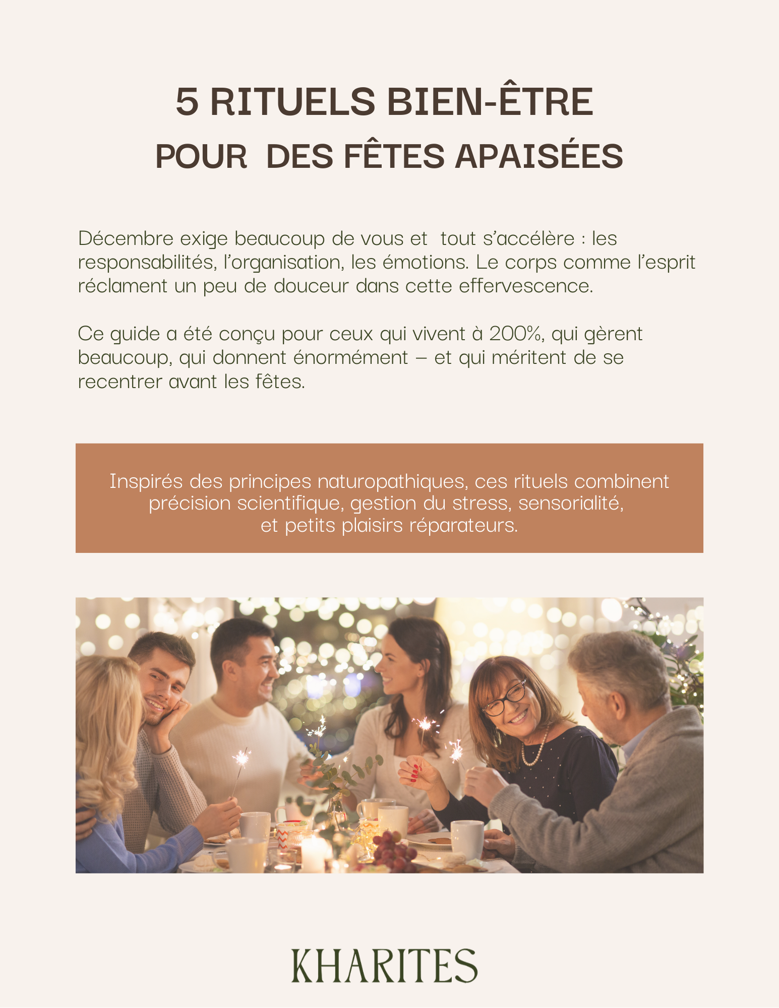 5 rituels bien-être pour des fêtes apaisées