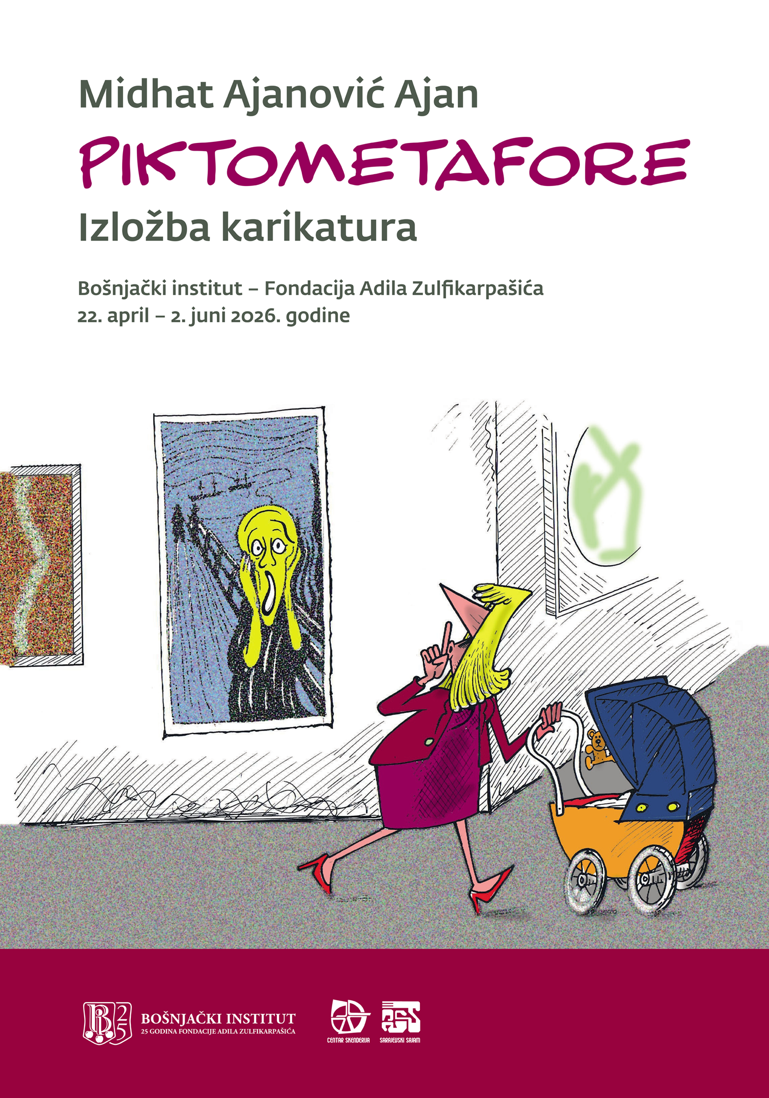 Izložba “Midhat Ajanović Ajan: Piktometafore“