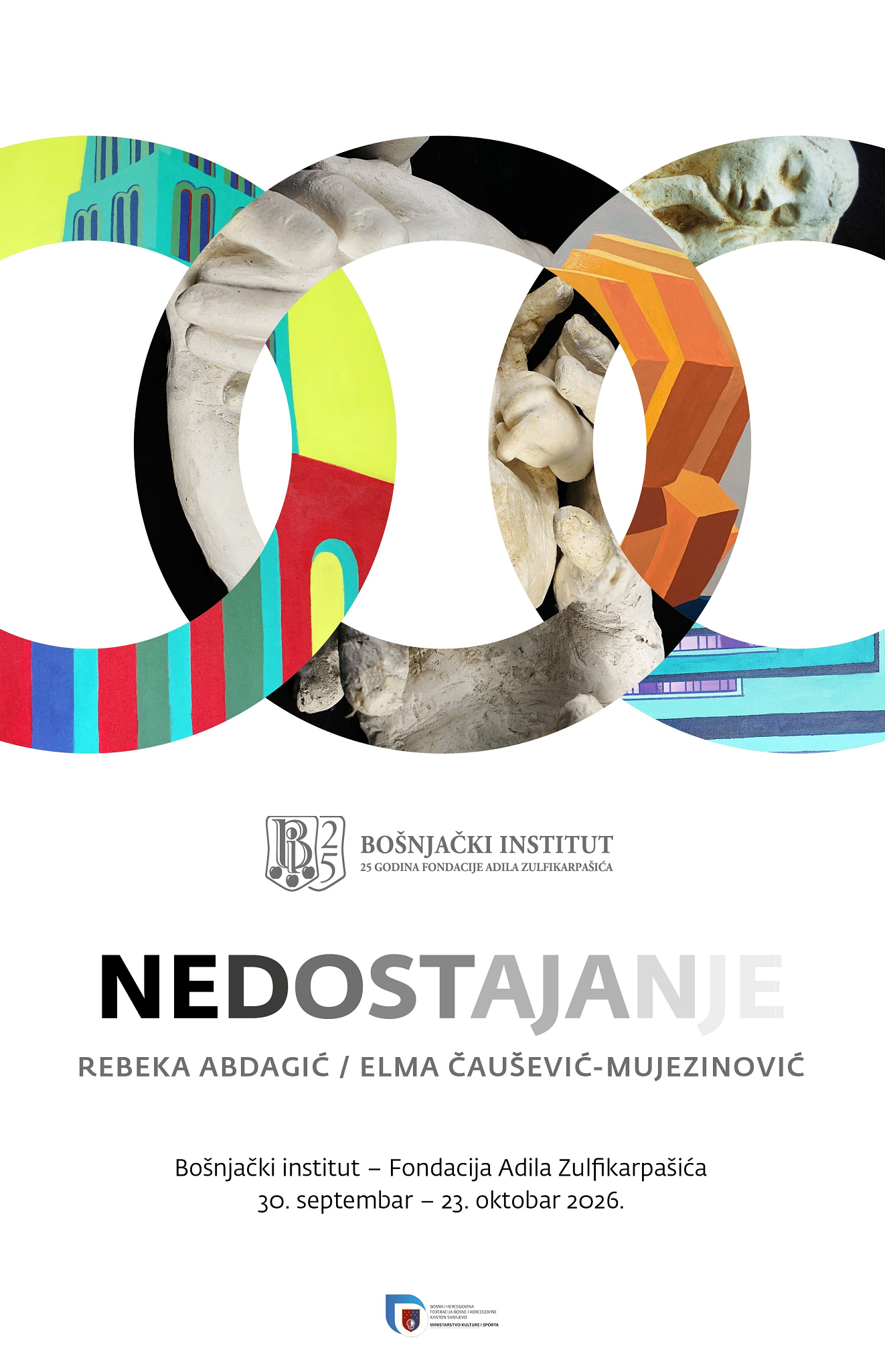 Izložba NEDOSTAJANJE: Rebeka Abdagić / Elma Čaušević-Mujezinović