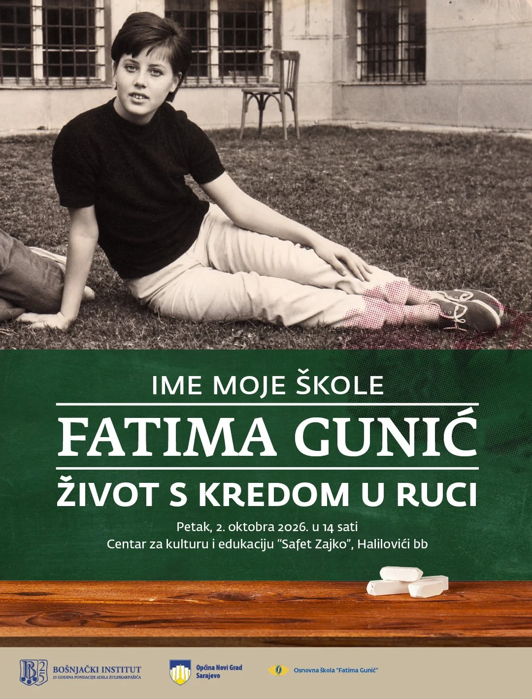 Fatima Gunić: Život s kredom u ruci