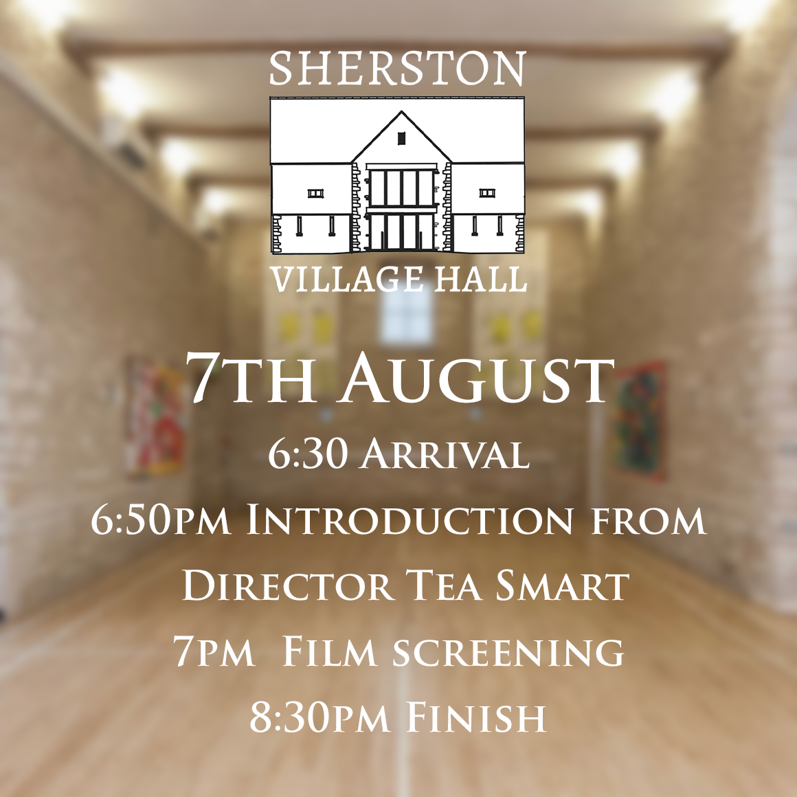 Sherston Village Hall - 7th August