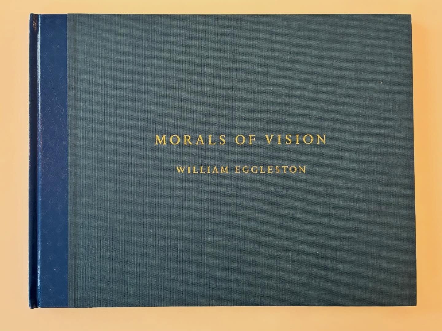 Featured Photobook: William Eggleston &ldquo;Morals of Vision.&rdquo; #williameggleston #photography #collingswoodnj #photobooks
