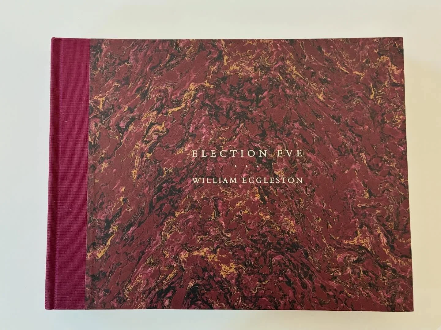 Featured Photobook: William Eggleston &ldquo;Election Eve.&rdquo; Visit us at the Archive Gallery for more. #williameggleston #photobooks #photography #collingswoodnj