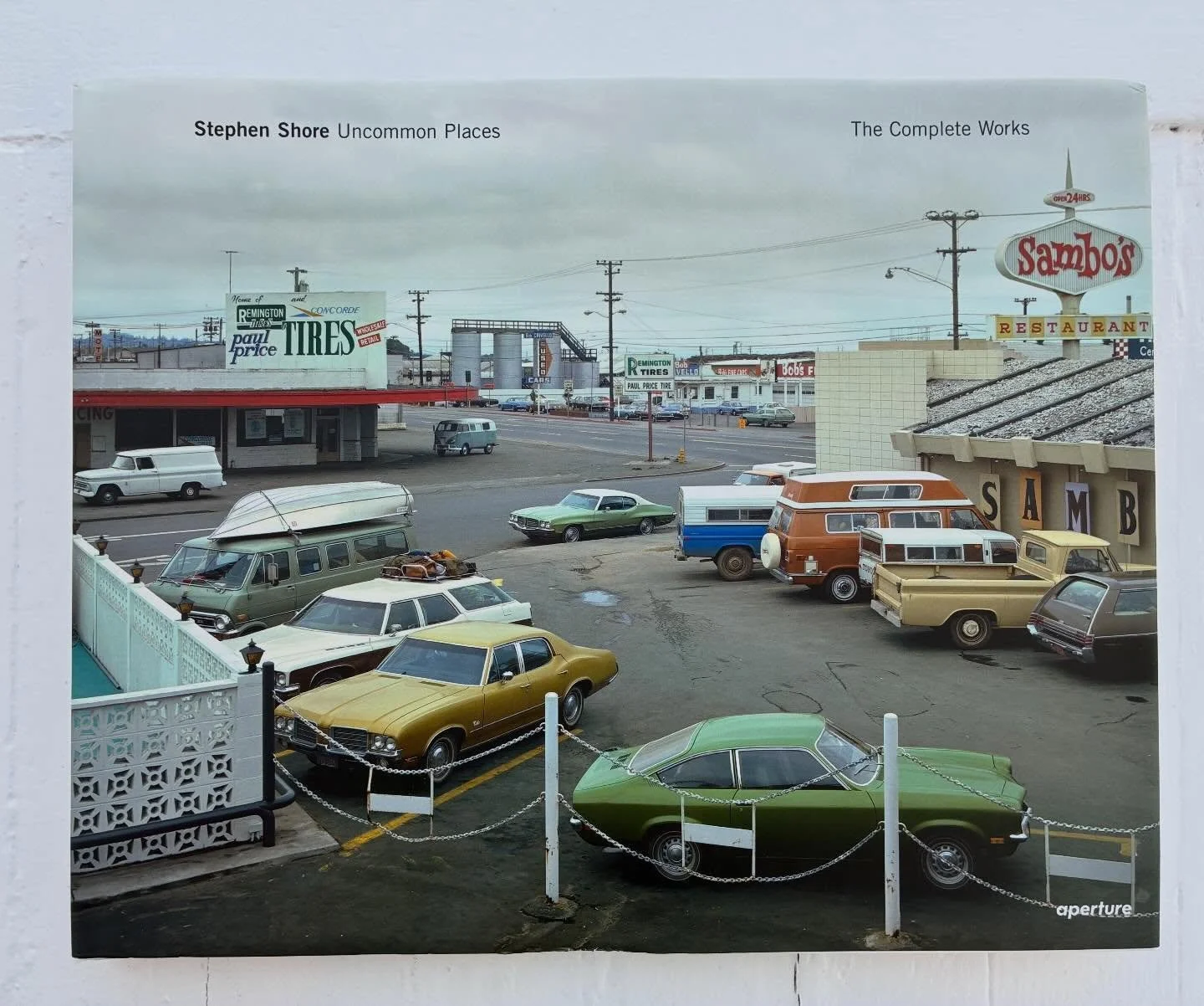 Featured Photobook: Stephen Shore &ldquo;Uncommon Places.&rdquo; Visit us at the Archive Gallery for more. #stephenshorephotography #photobooks #photography #collingswoodnj
