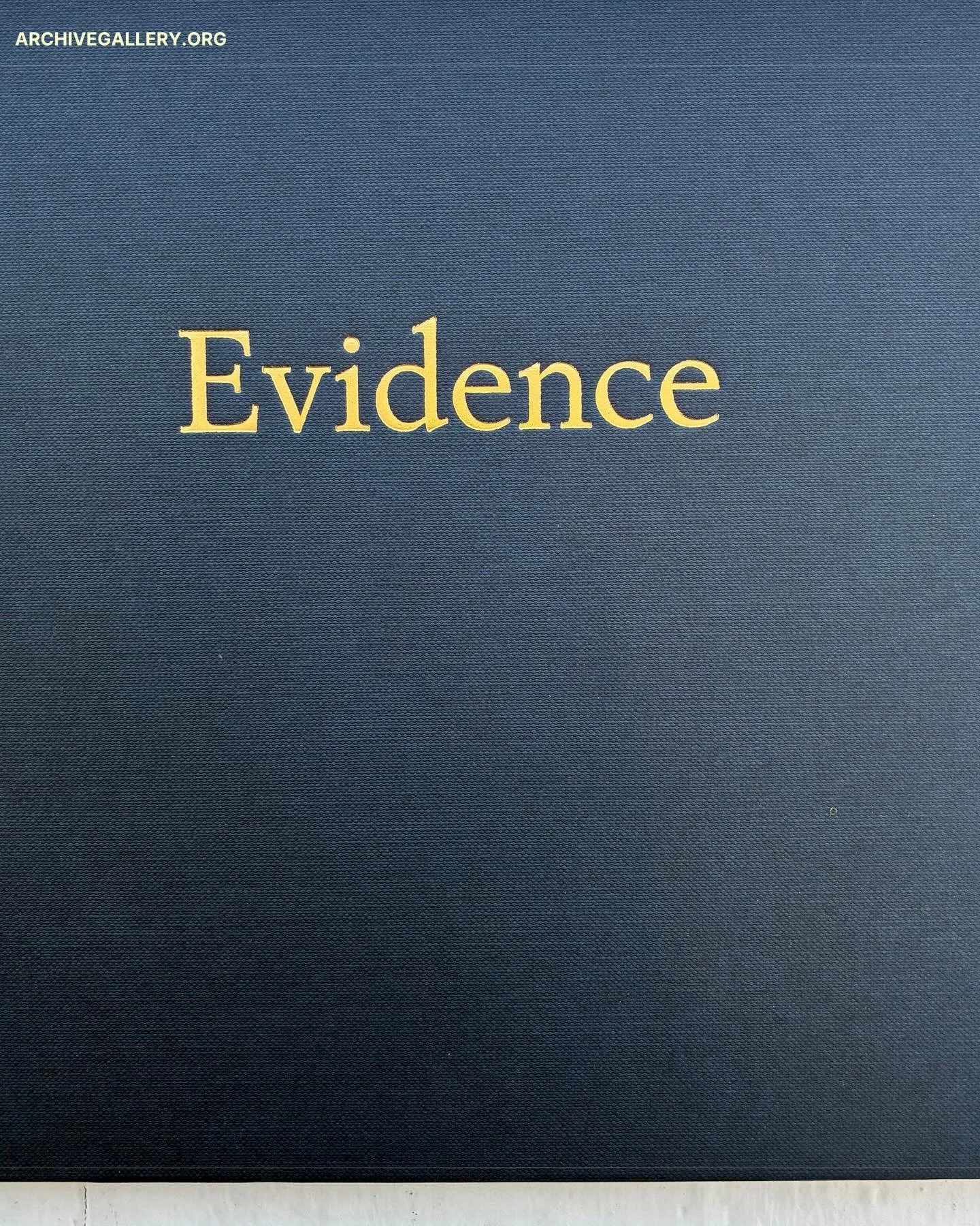 Featured photobook: Evidence photographs by Larry Sultan and Mark Mandel.  In 1977, American photographers Larry Sultan (1946&ndash;2009) and Mike Mandel (born 1950) published a book of photographs titled Evidence. The book was the culmination of a t