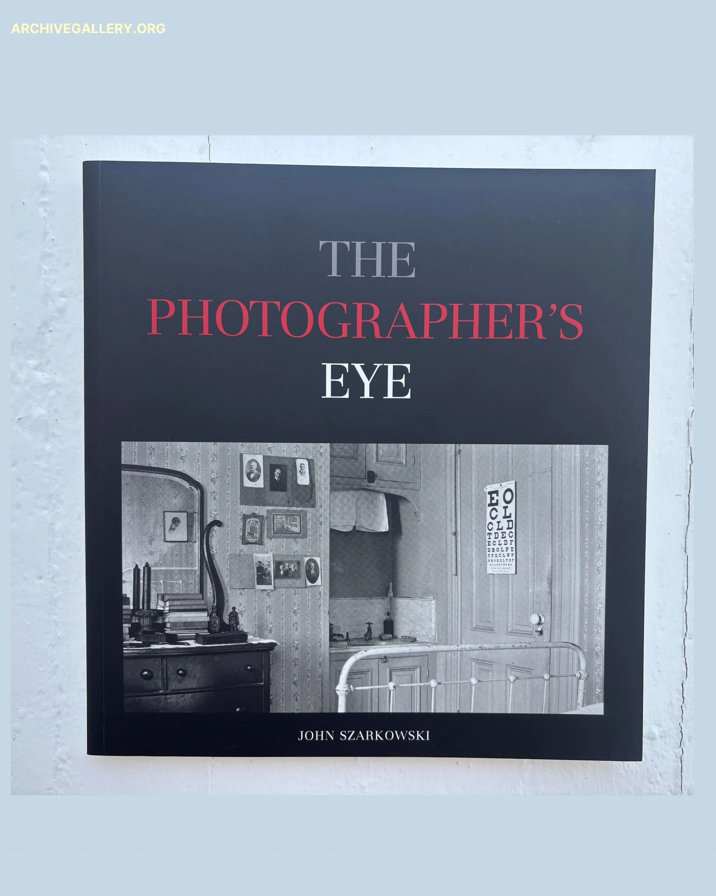 Featured Photobook: The Photographer&rsquo;s Eye by John Szarkowski
&nbsp;
The Photographer&rsquo;s Eye&nbsp;is a 20th-century classic and an indispensable introduction to the visual language of photography. Based on a landmark exhibition at The Muse