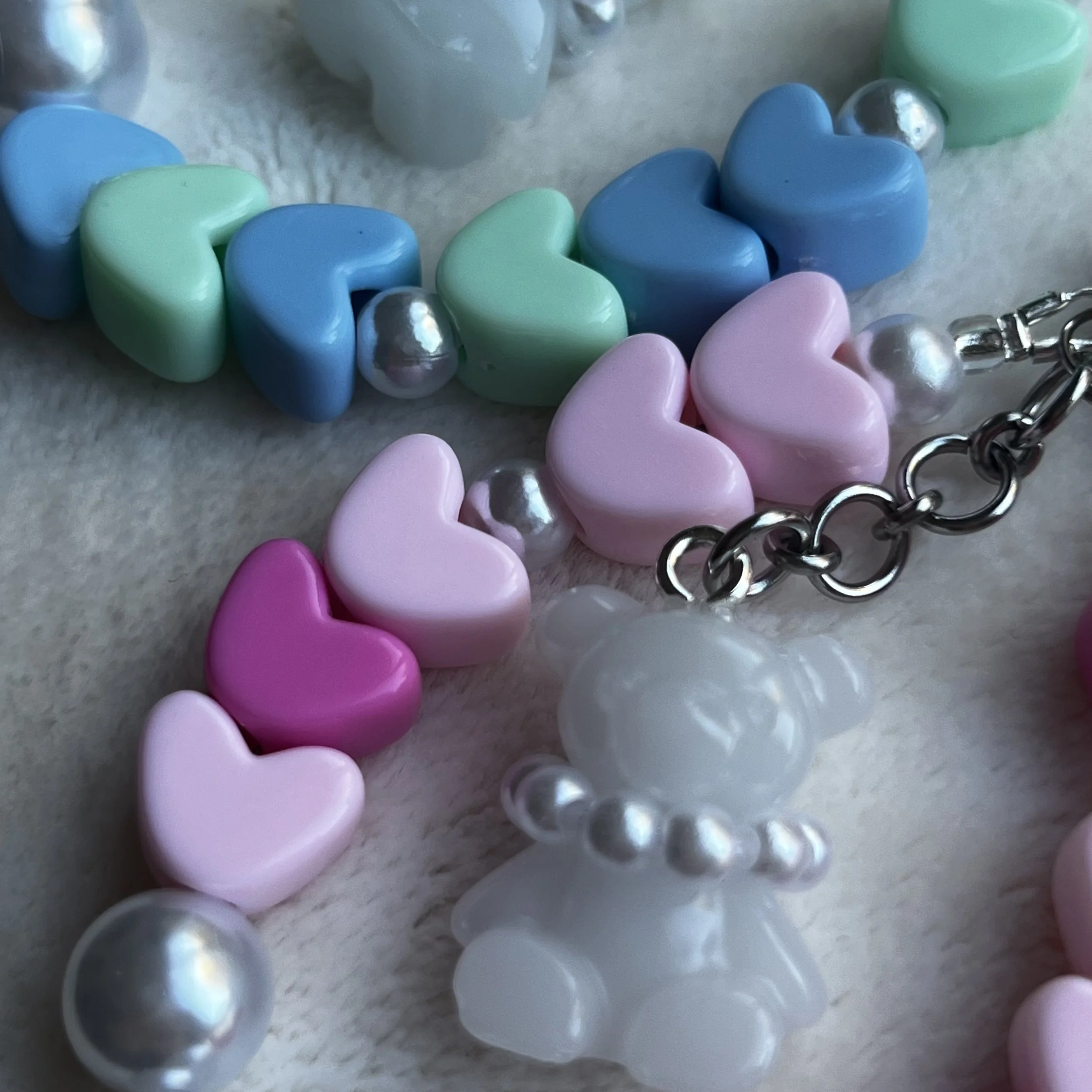Sweetheart Teddy Phone Charm