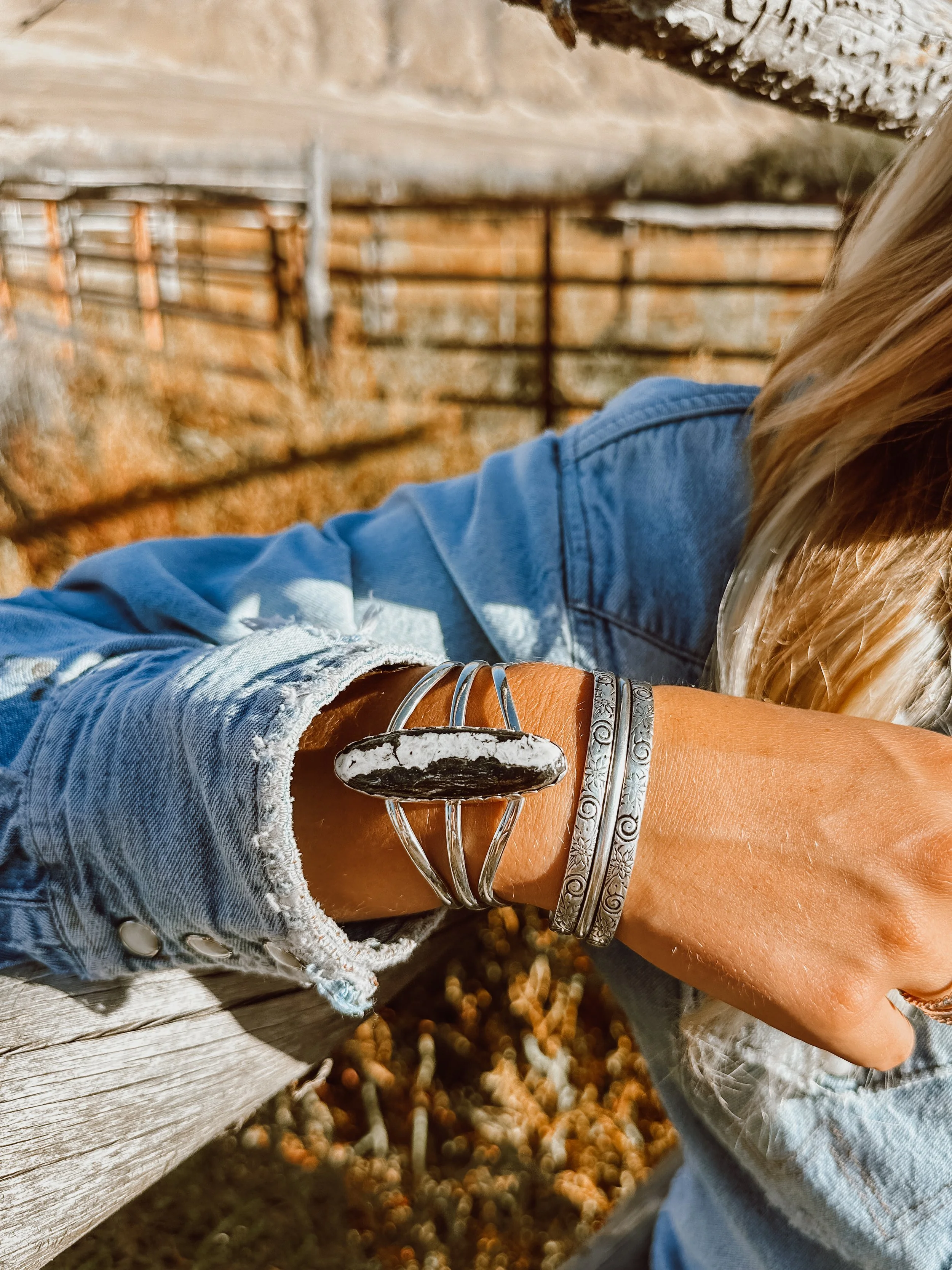 White Buffalo Bracelet